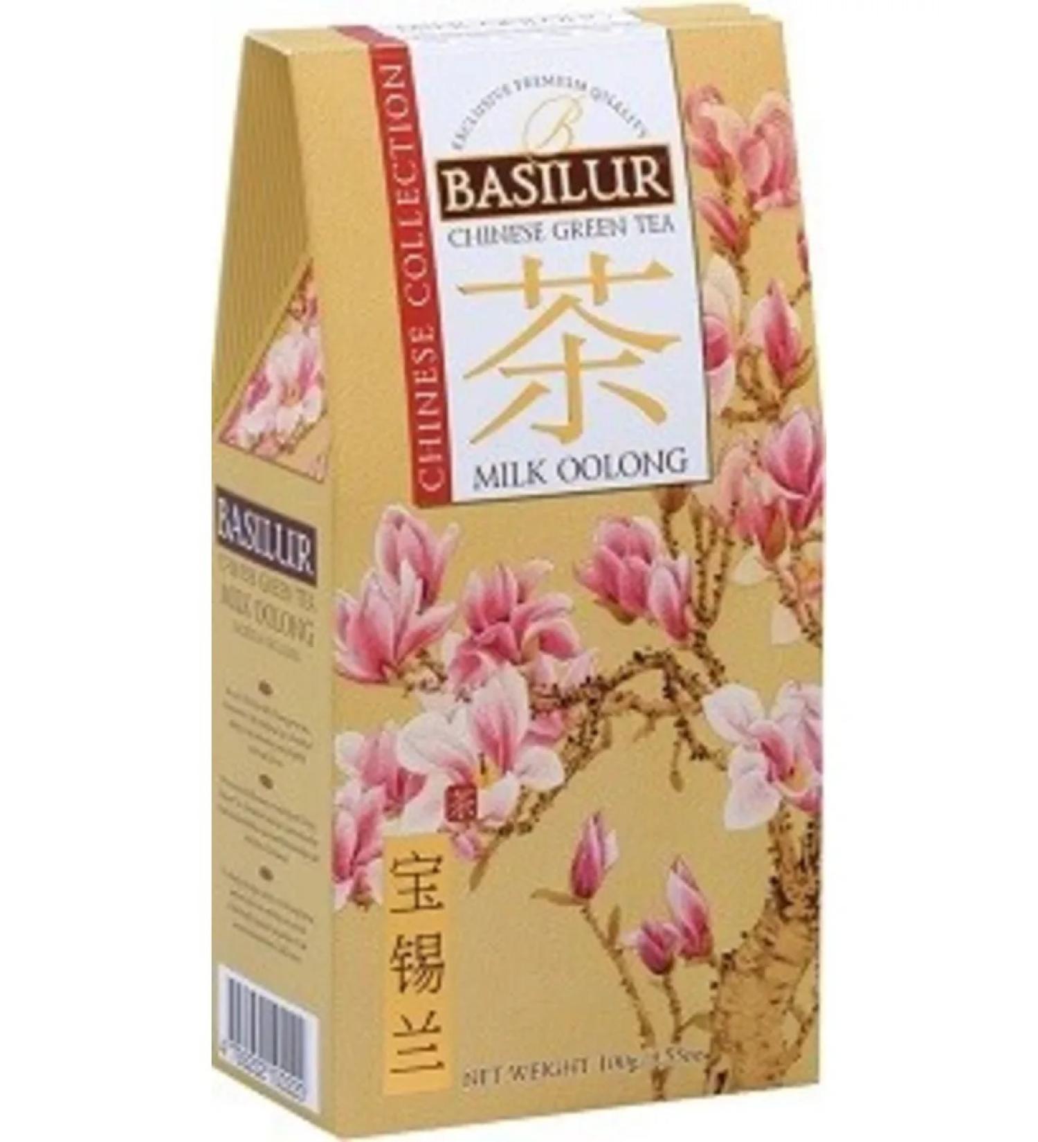 Basilur Green milk oolon baychovy sheet 100g