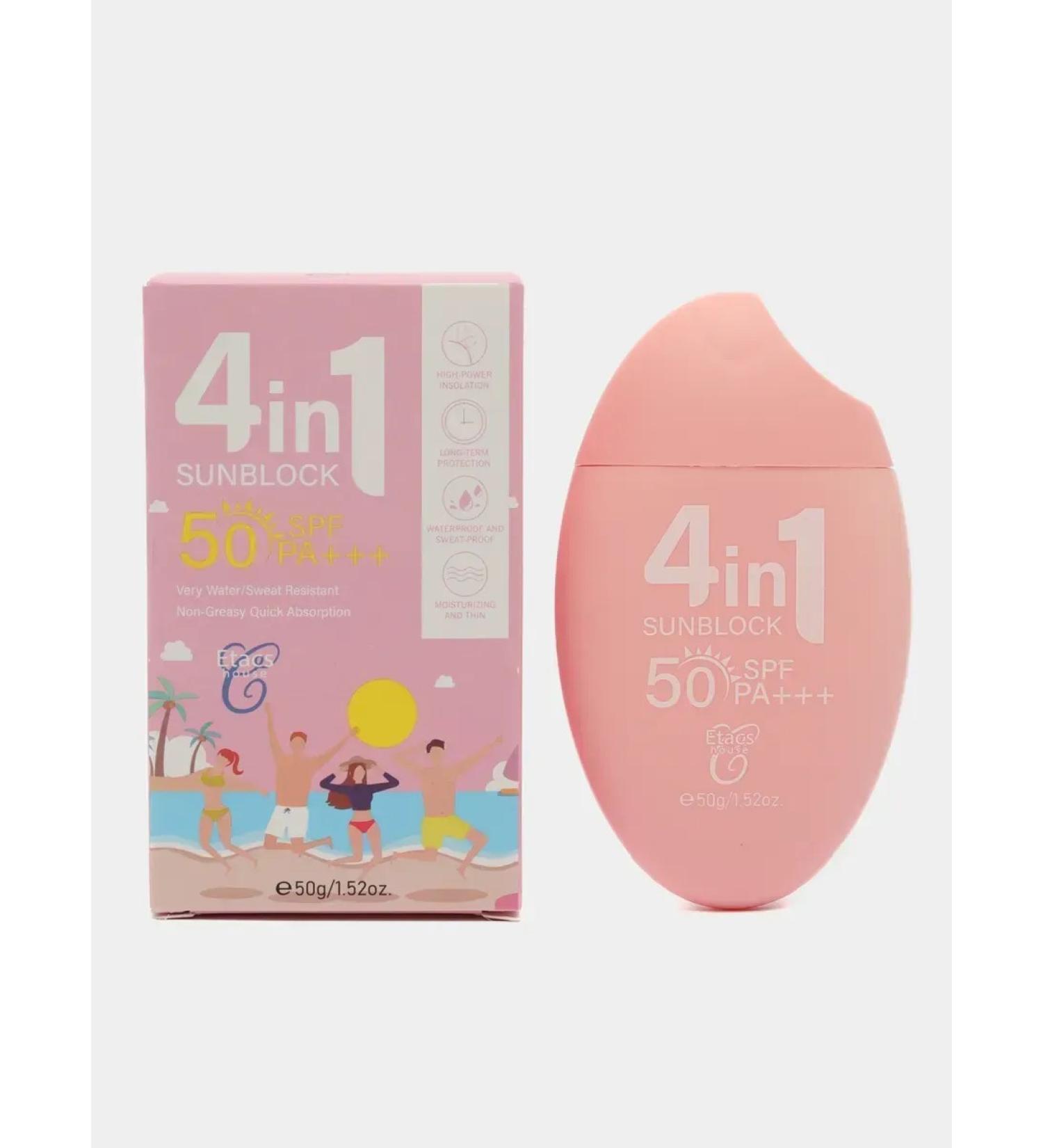 Moisturizer Sunscreen for Facial and Body 50 SPF - Buy Online on GoSupps.com