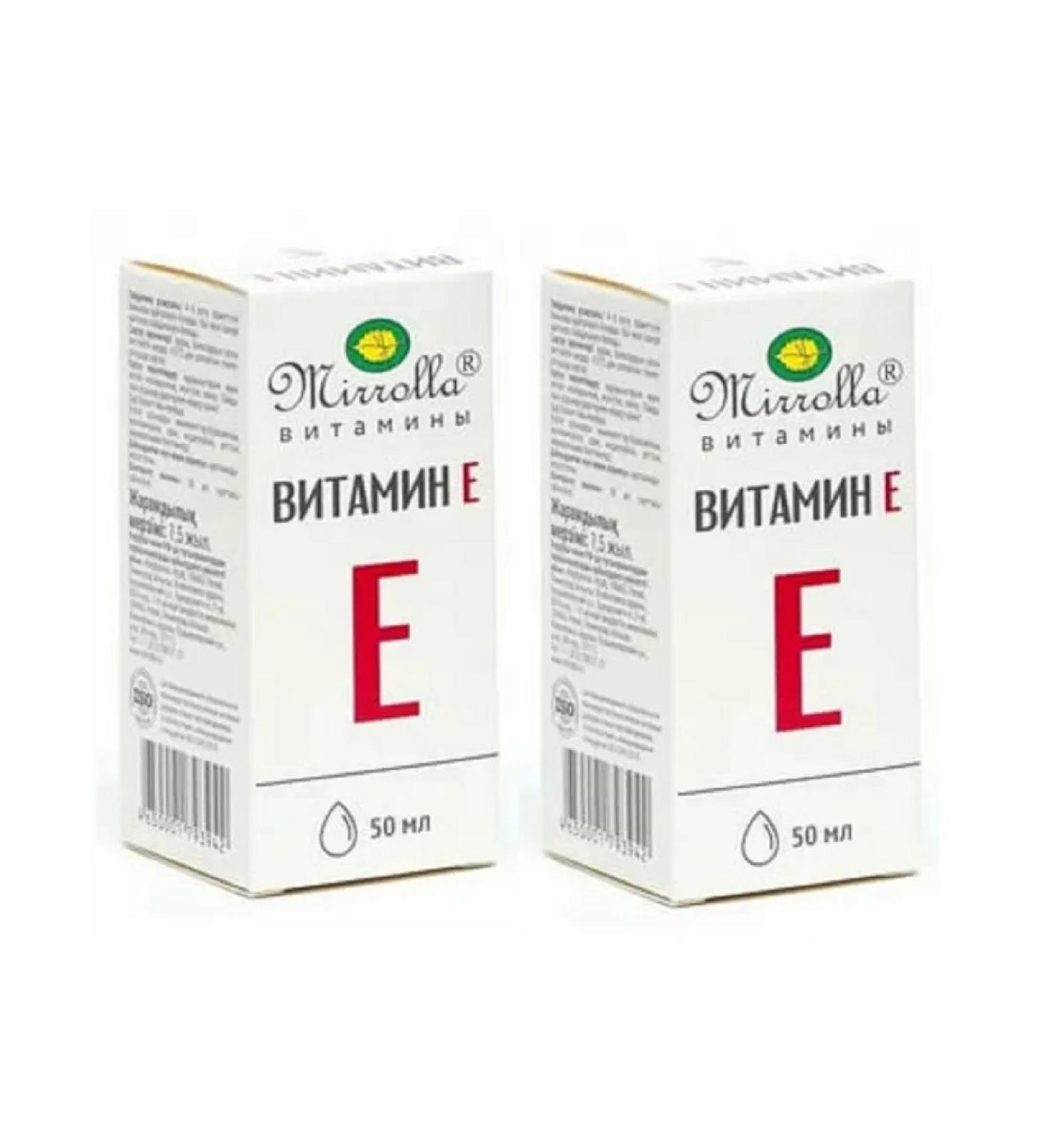Mirrolla LLC Vitamin E 50 ml 2 pcs