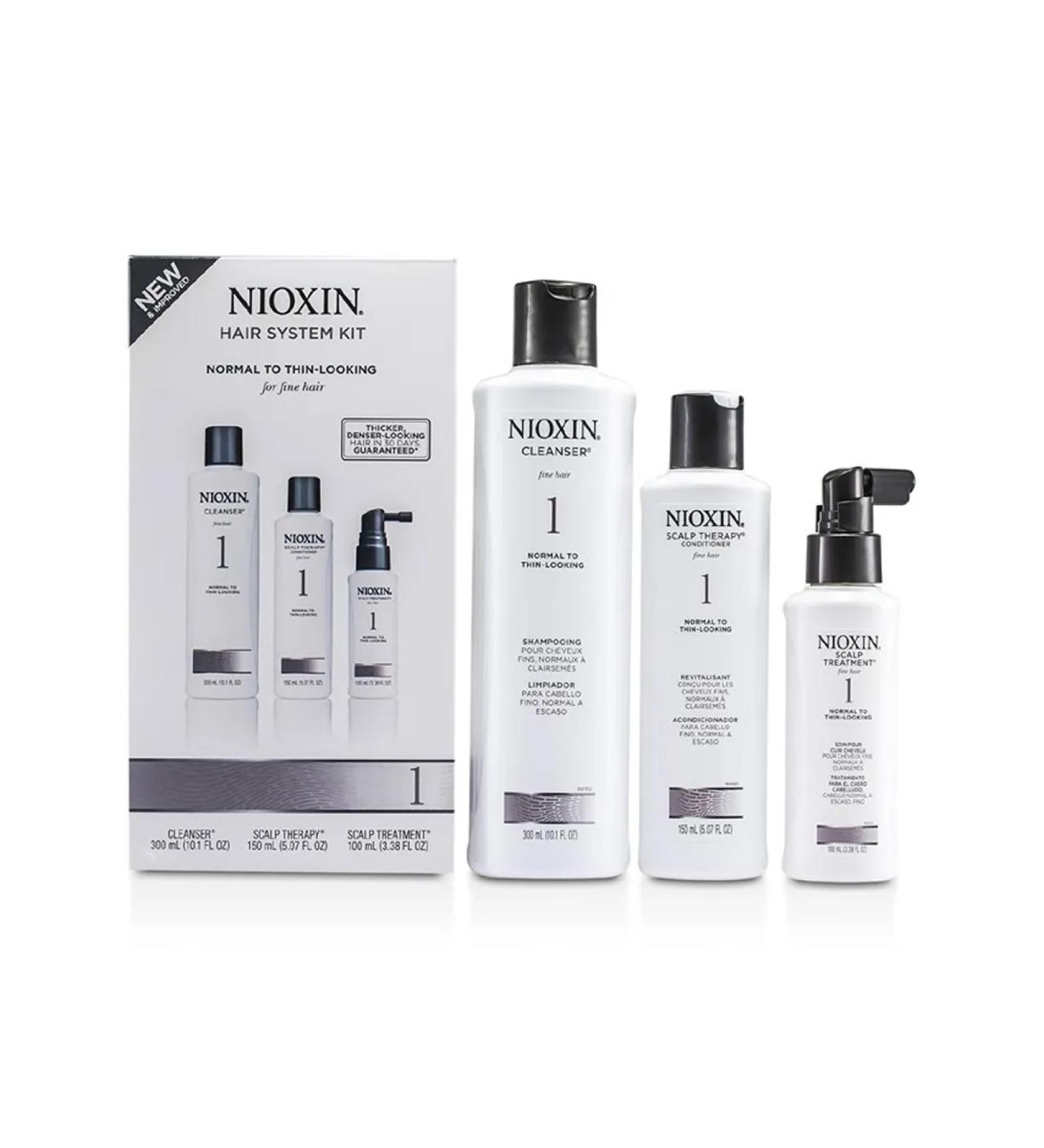 NIOXIN NEW set system 1 150ml+150ml+50ml