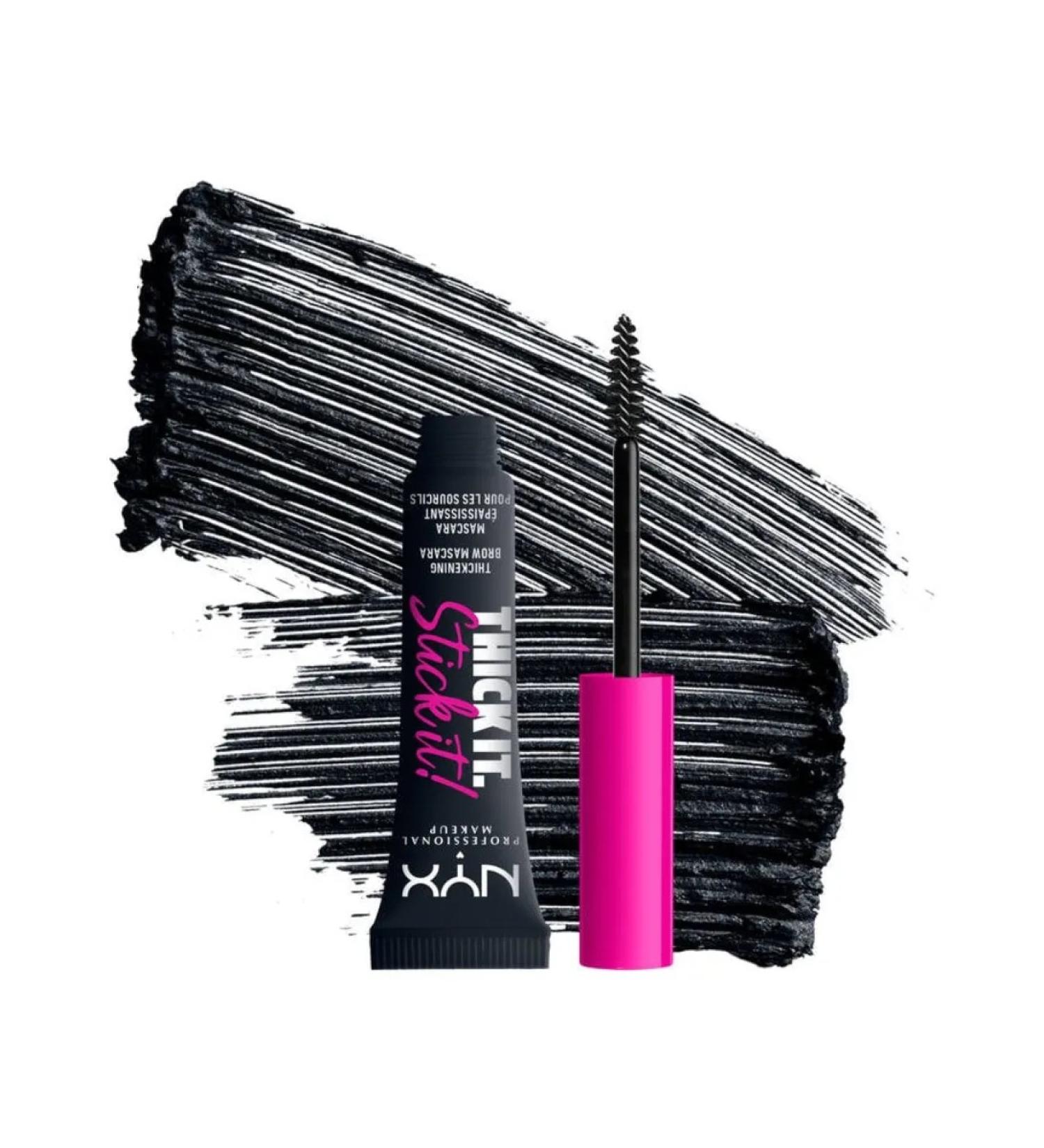 NYX Professional Makeup Thick It Stick it Black 08 eyebrows - Buy Online on GoSupps.com