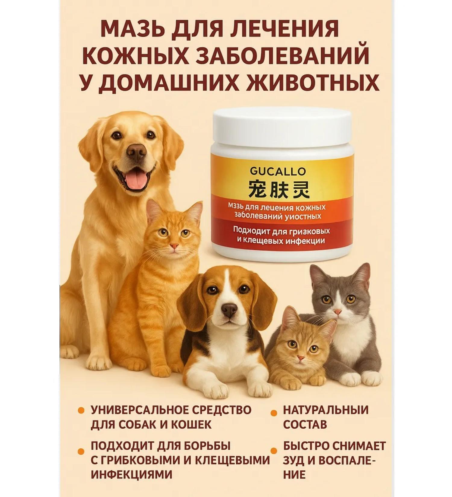 NAMAST Therapeutic ointment for dogs of cats of skin diseases deprivation of itching - Buy Online on GoSupps.com