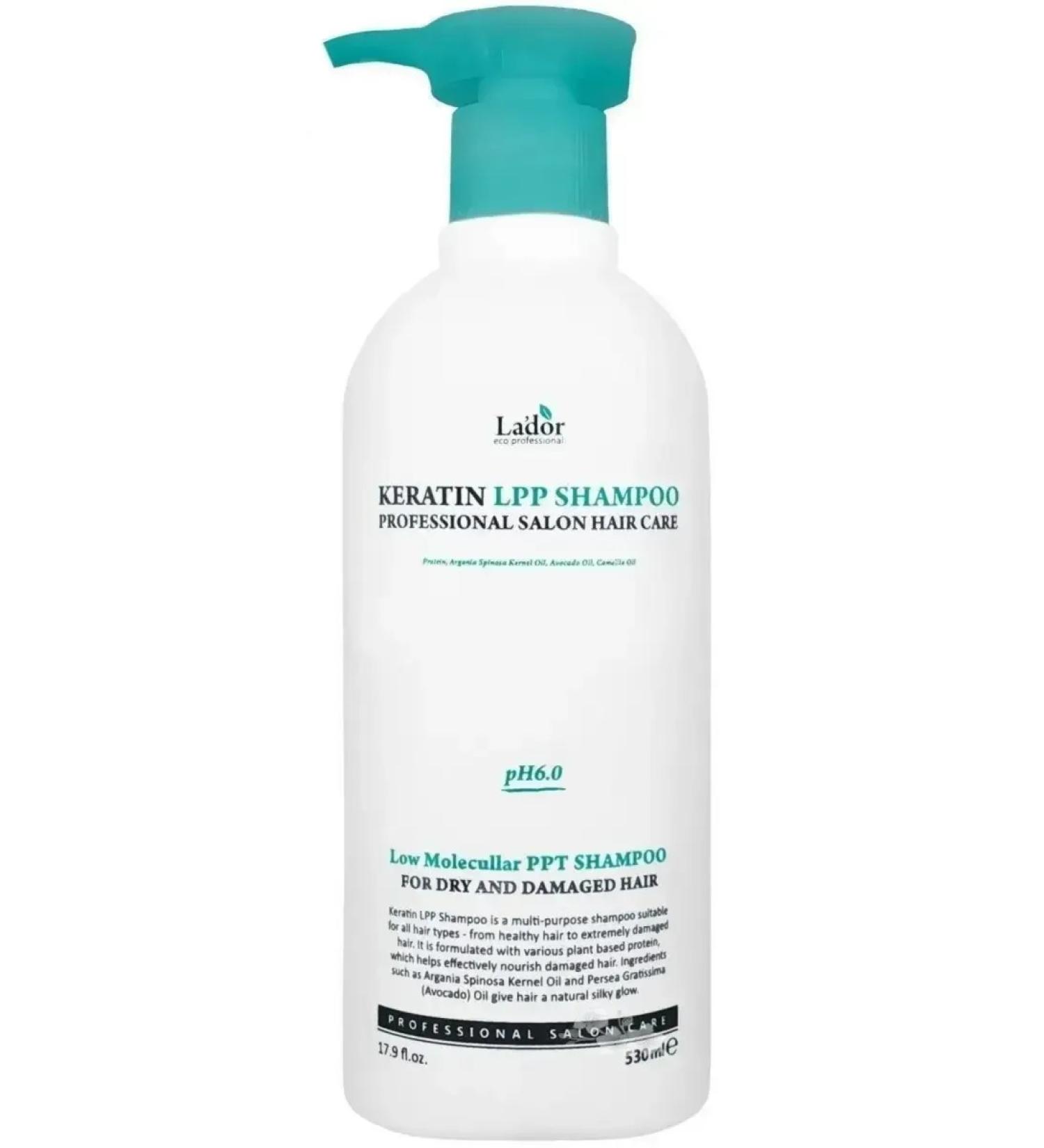 LADOR Keratin hair shampoo 530 ml