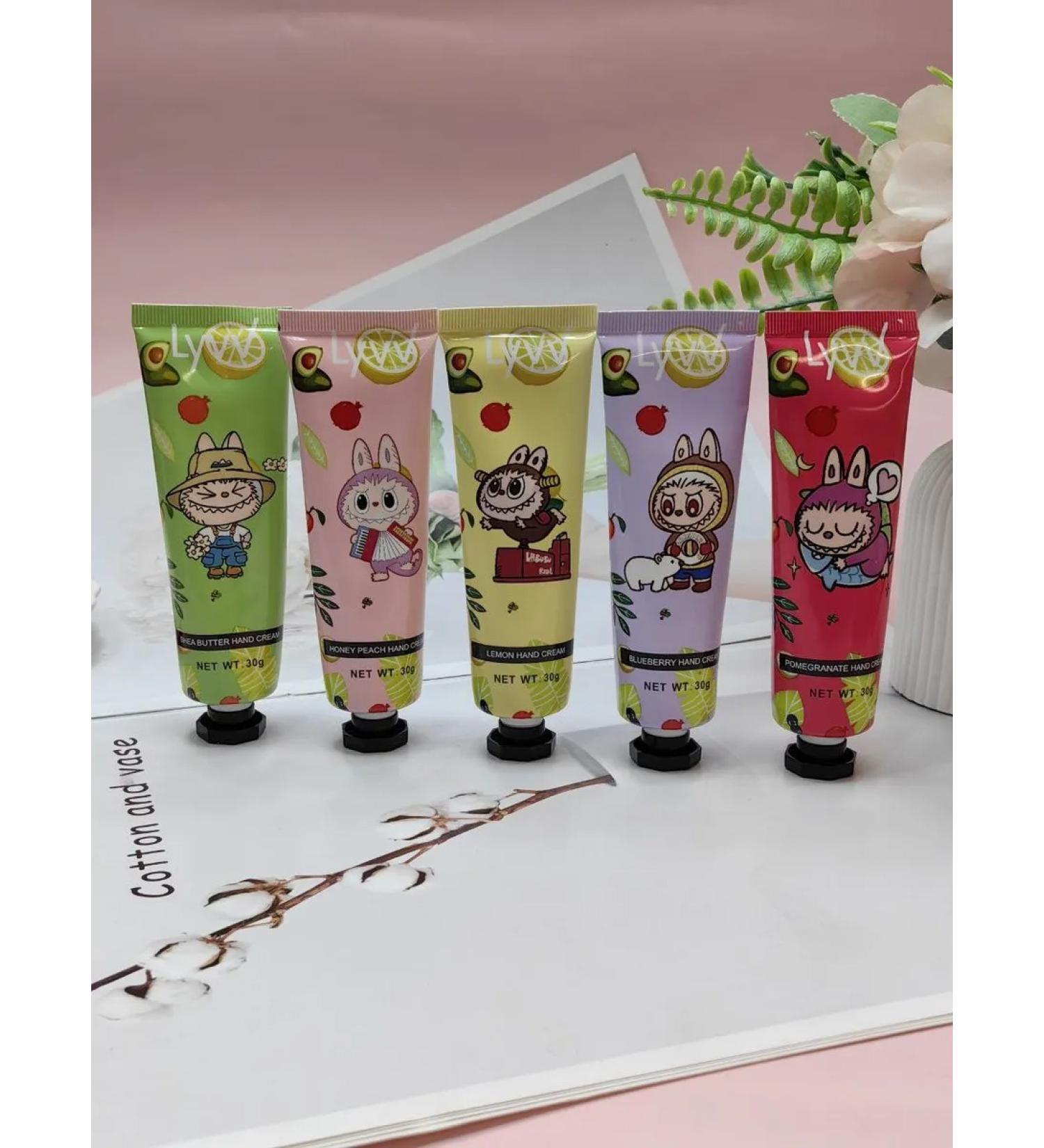 LYVV cosmetics A set of hand creams Labubu 5 pcs - Buy Online on GoSupps.com