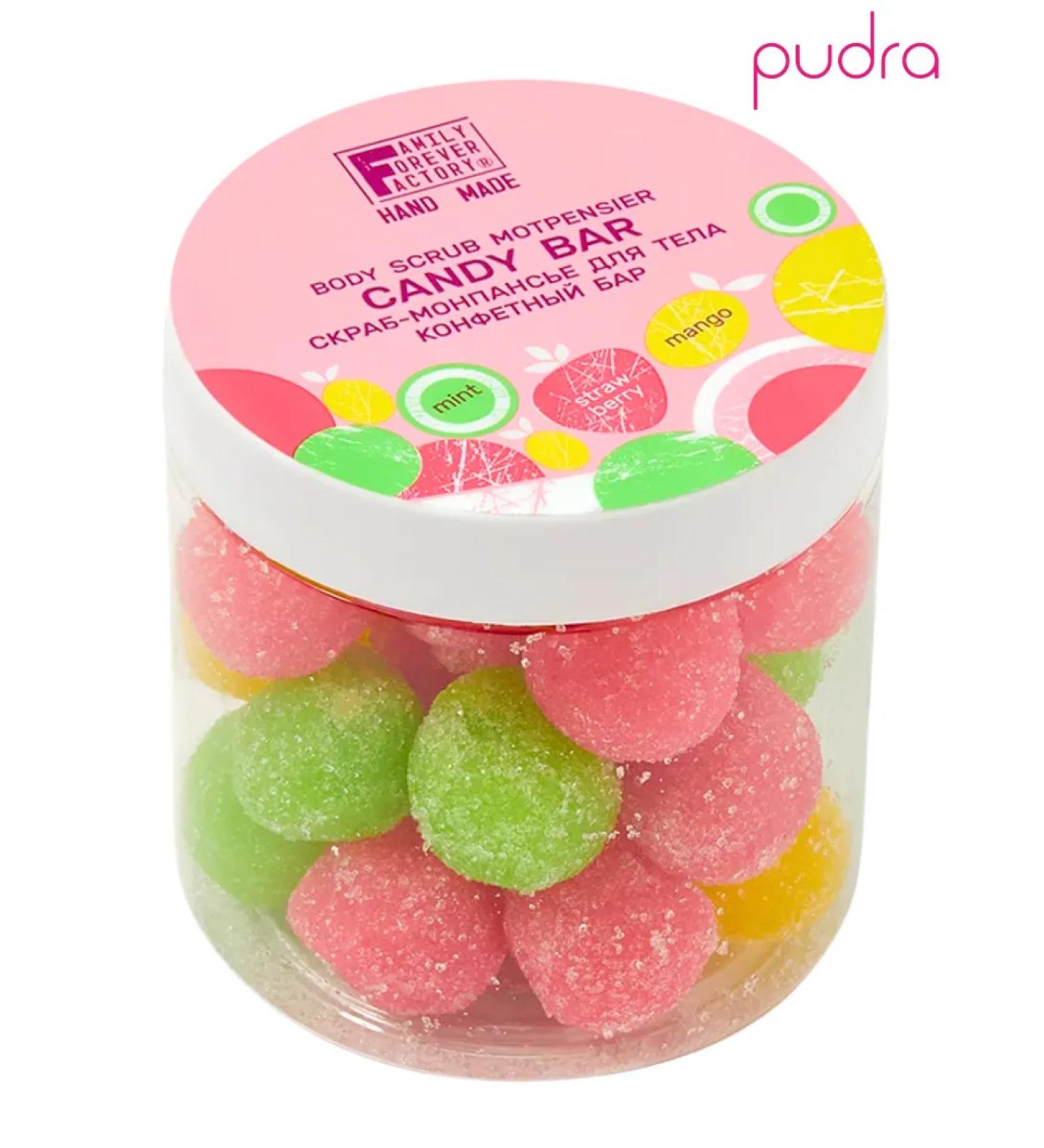 Family Forever Factory Body Skrub-Monansier Confet Bar 300 g - Buy Online on GoSupps.com