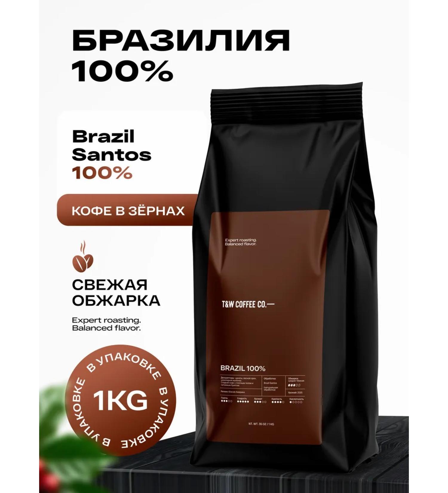 Take&Wake TAKE coffee 100% Brazil 1 kg - Buy Online on GoSupps.com