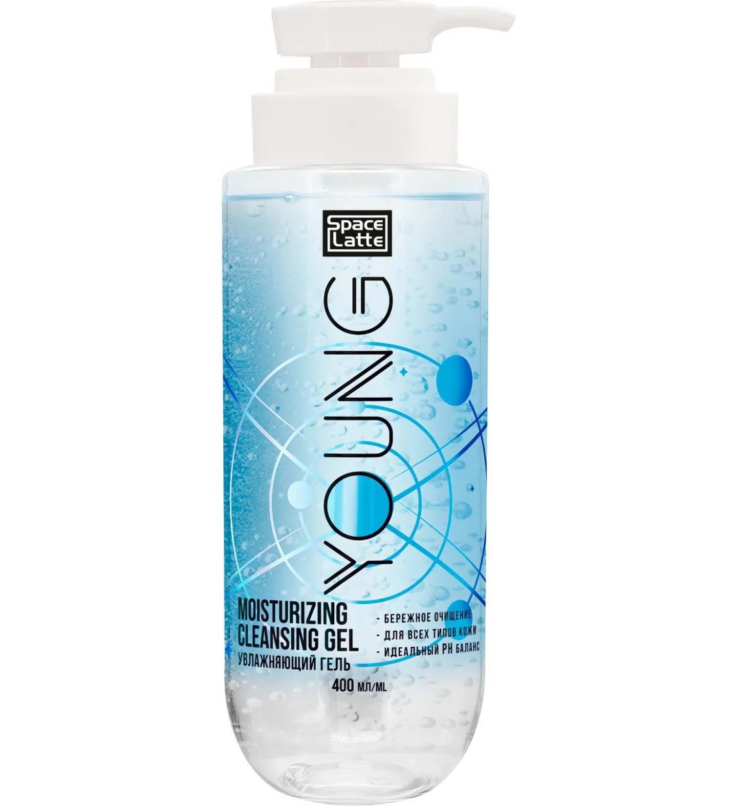 SPACE LATTE YOUNG Washing gel for all skin types moisturizing 400 ml - Buy Online on GoSupps.com