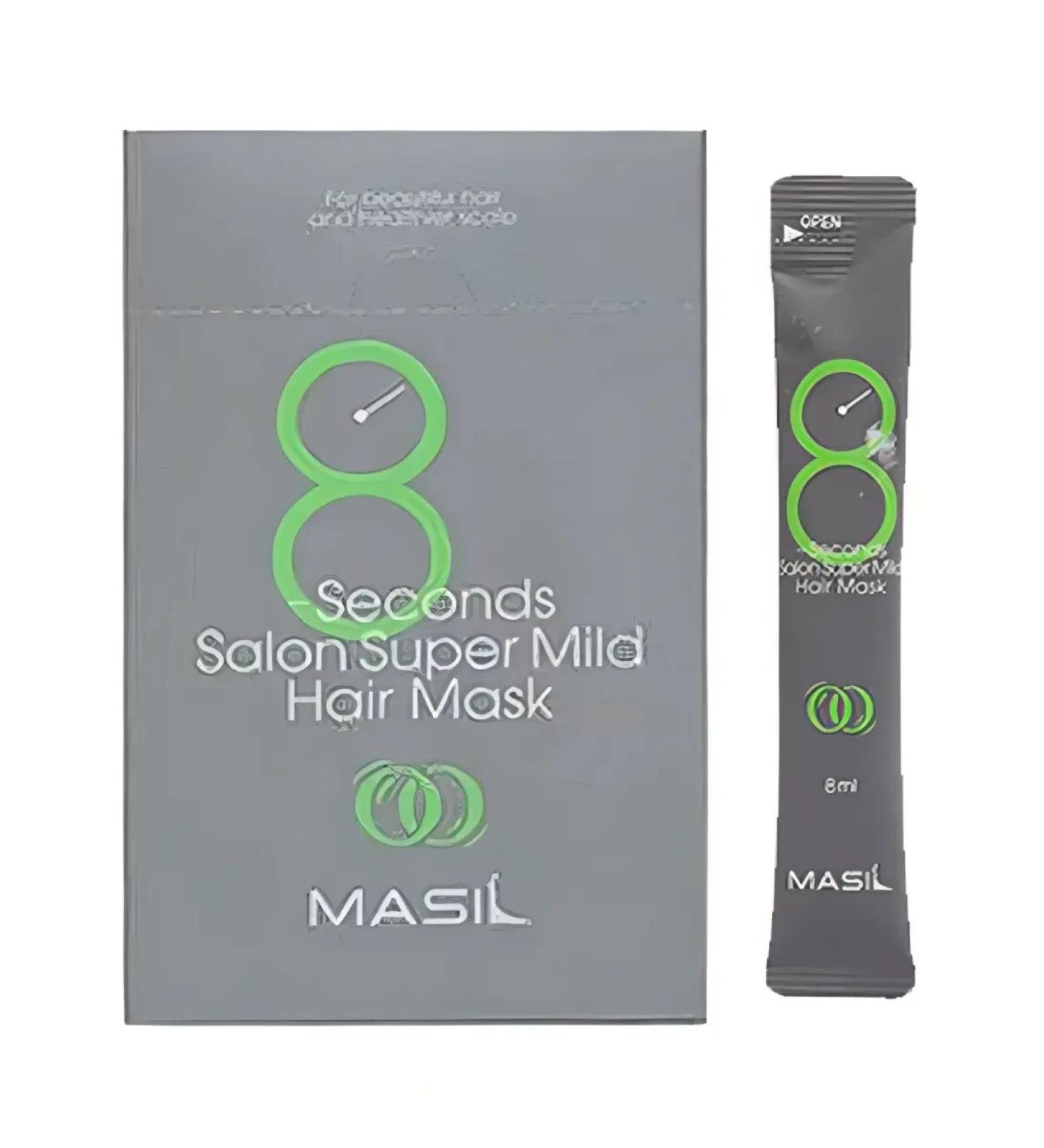MASIL Hair mask Salon Super Mild Hair Mask 8 ml*20 pcs - Buy Online on GoSupps.com