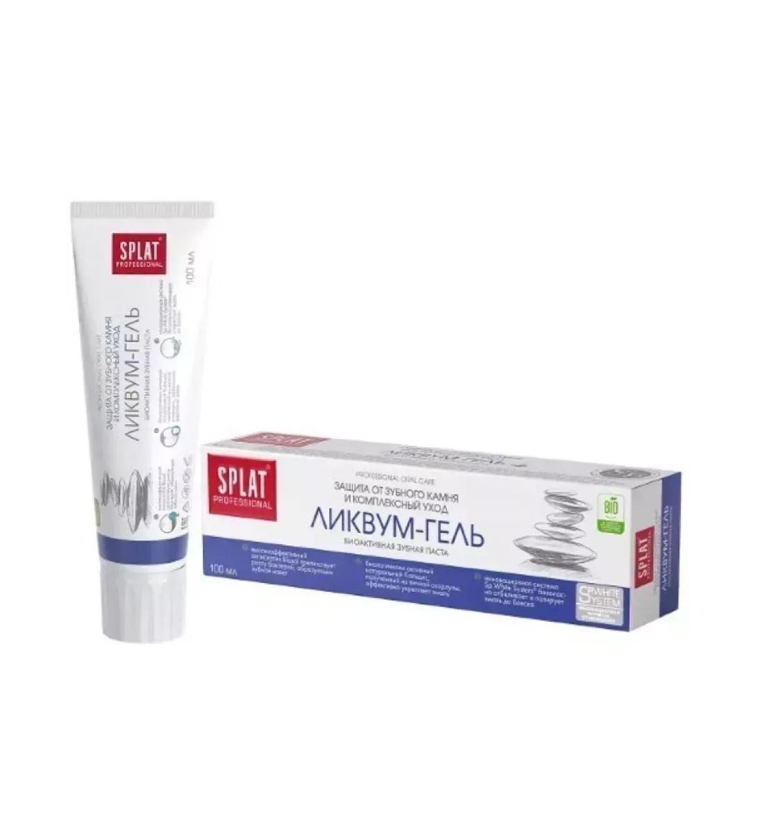 Splat Professional Likvum-Gel Toothpaste 100 ml - Buy Online on GoSupps.com