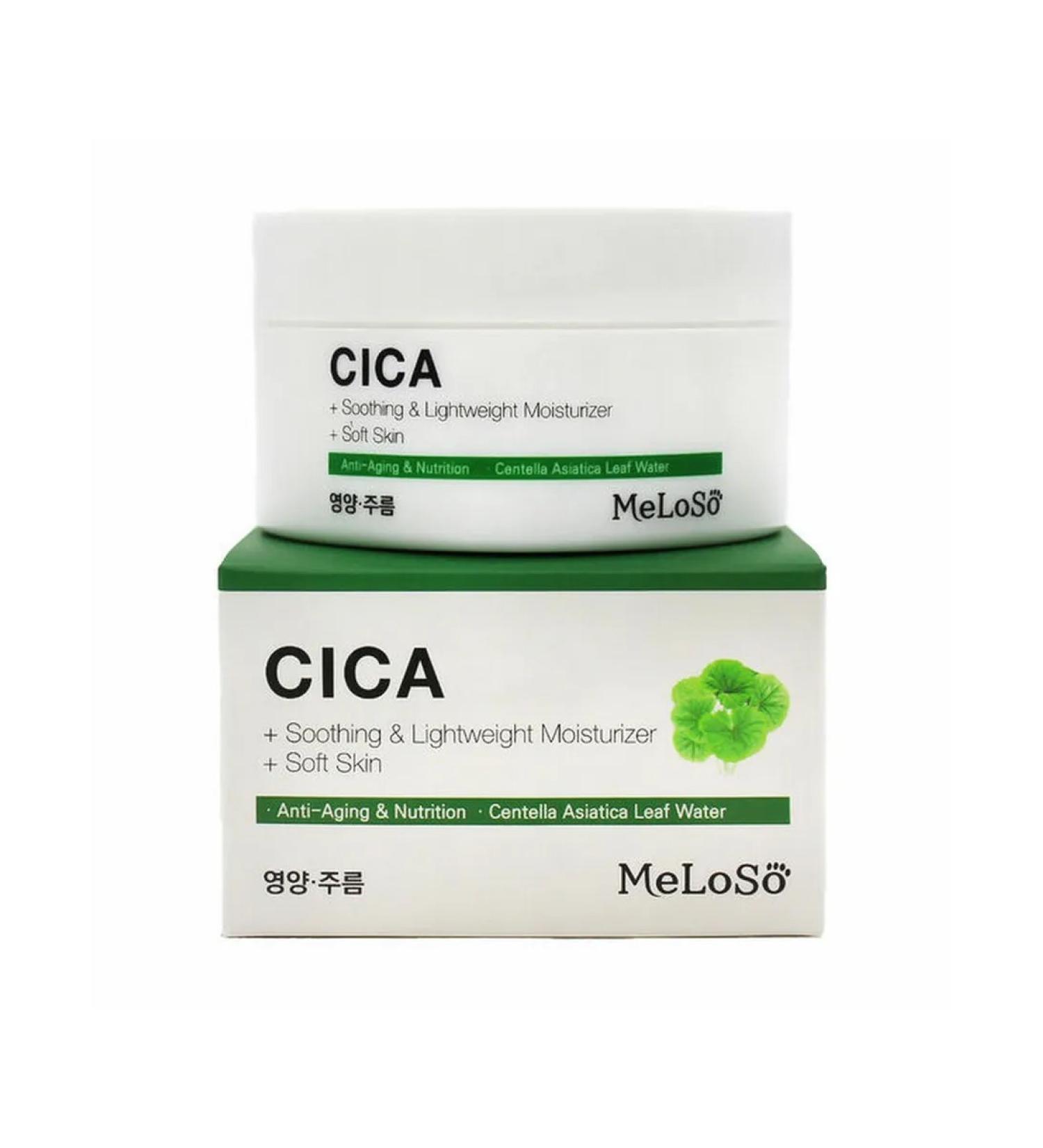 MELOSO Facial cream with centella's extract 100 ml - Buy Online on GoSupps.com
