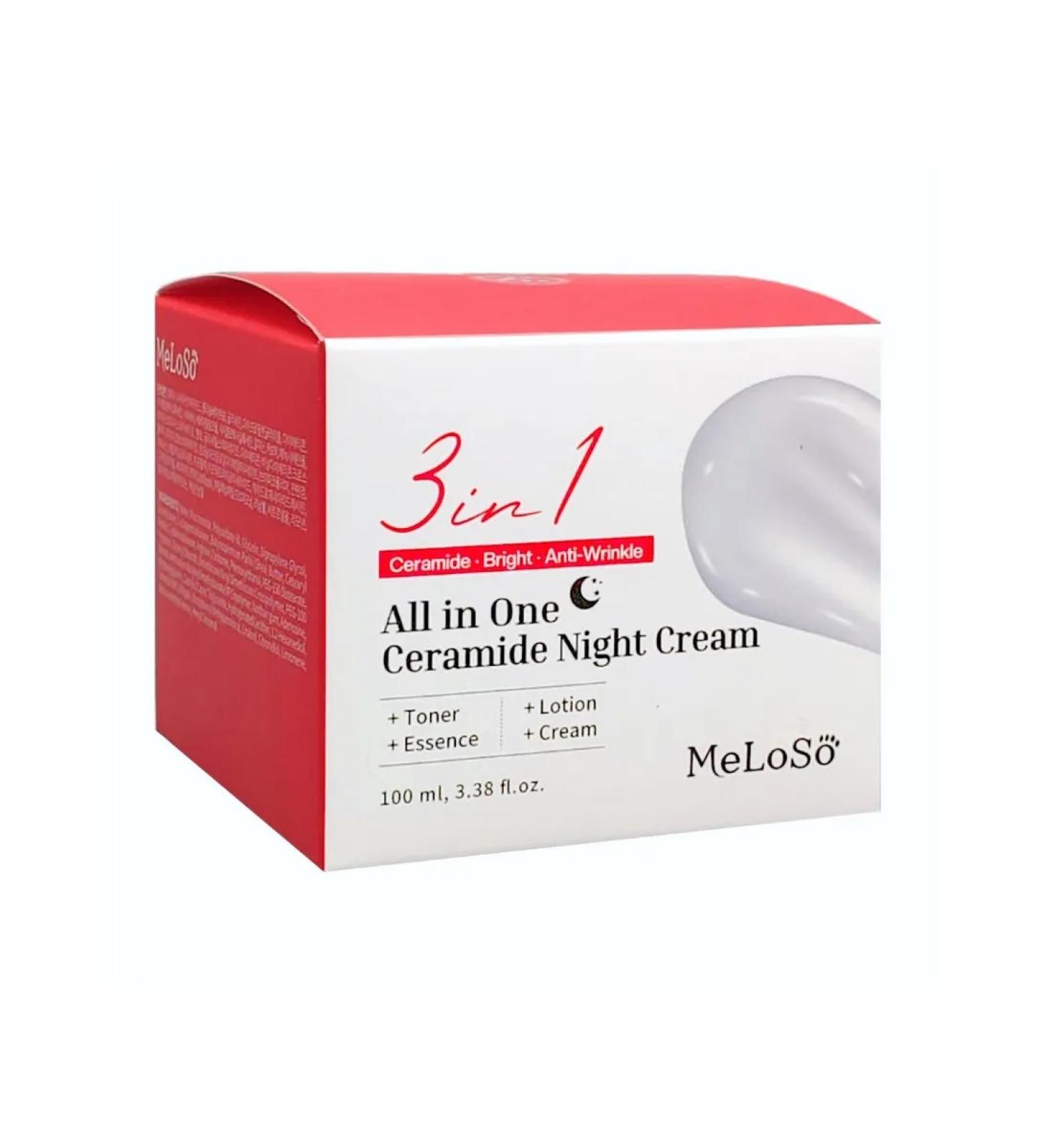 Dr MeLoSo Facial cream with cramids night against wrinkles 100 ml