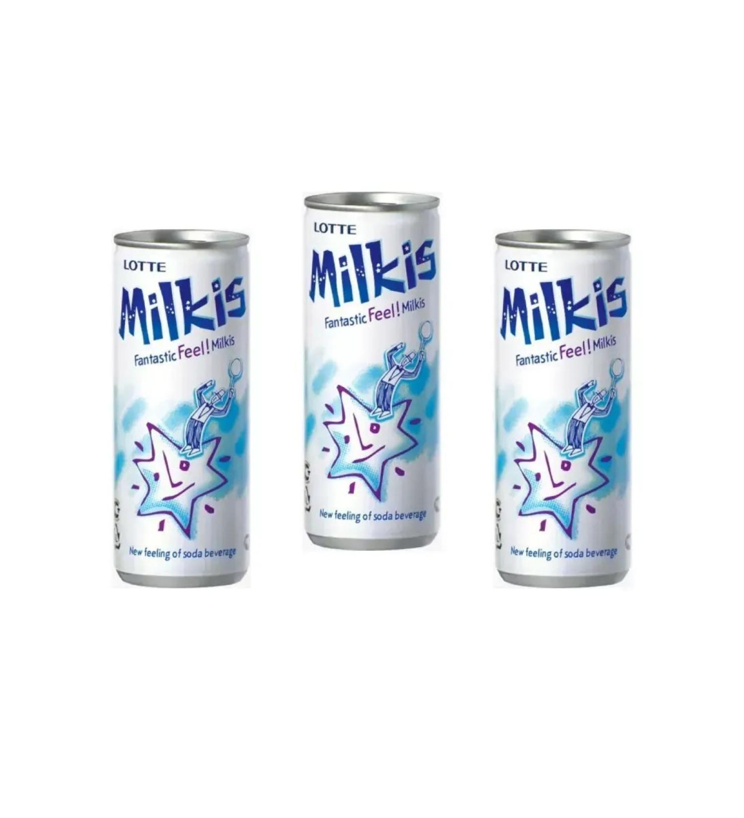 Glated drink Milkis 250 ml 3 pcs - Buy Online on GoSupps.com