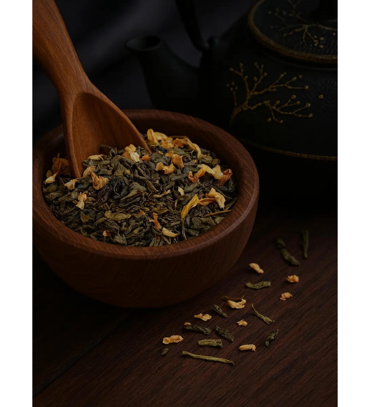 Legend of Taste Green large -leaf jasmine tea 200g - Buy Online on GoSupps.com