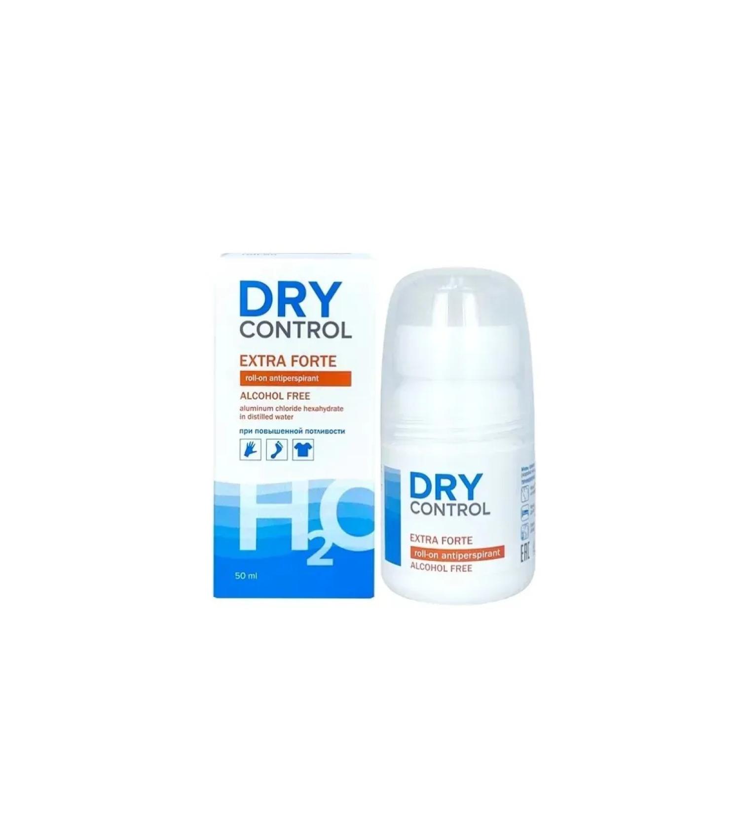 DRYCONTROL Antiperspirant without alcohol with H2O 50 ml - Buy Online on GoSupps.com