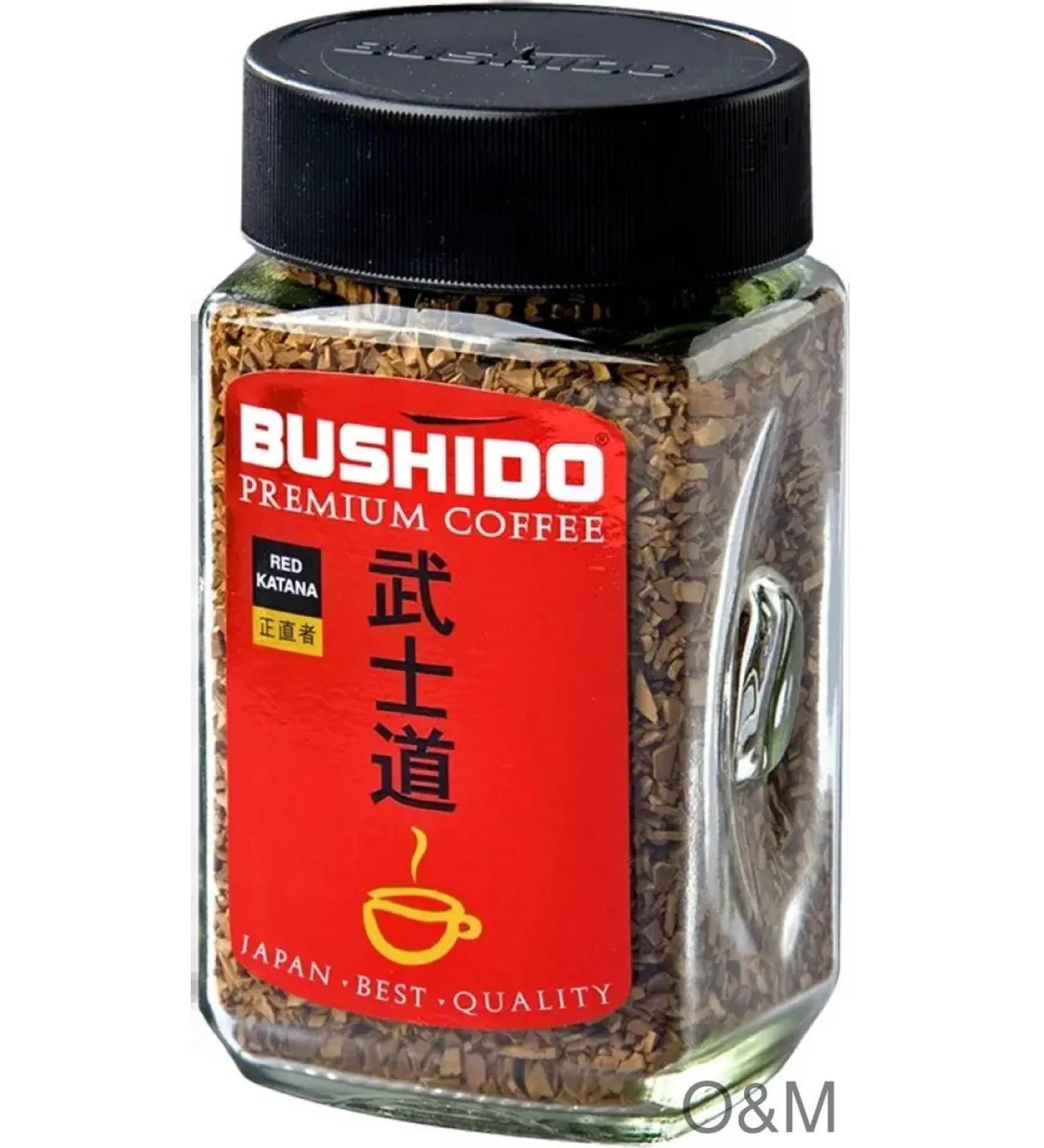Soluble coffee Bushido Red Katana 100g