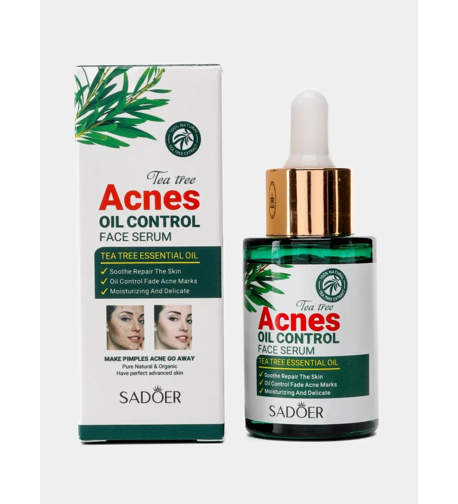 sadoer facial serum Anti -aging serum for the face extract Tea tree - Buy Online on GoSupps.com