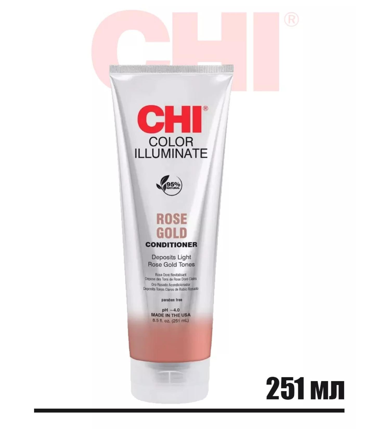 chi Tinting hair balm ionic Color Illuminat Rose Gold - Buy Online on GoSupps.com
