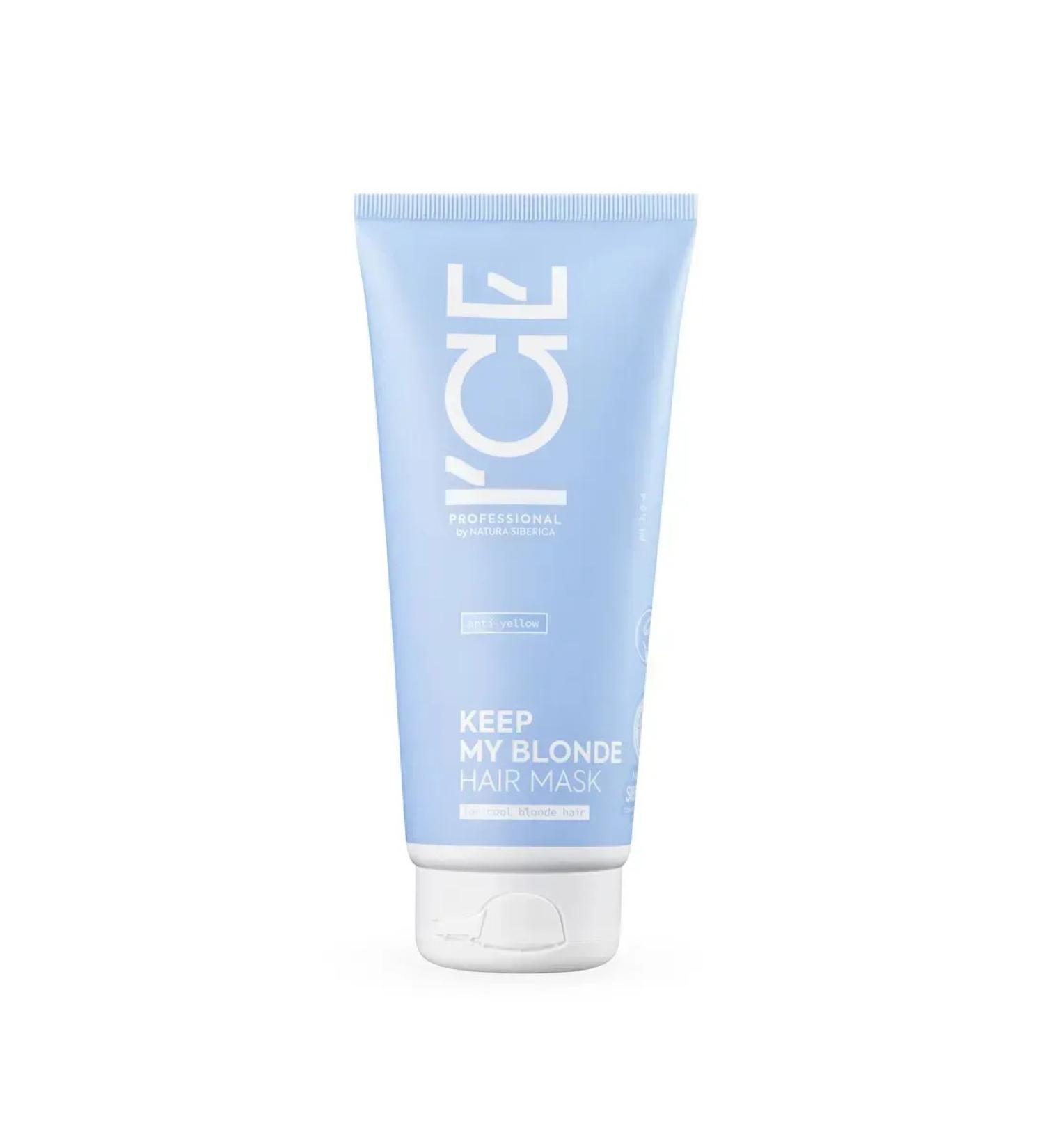 Natura Siberica Mask for blond hair tinting 200 ml - Buy Online on GoSupps.com