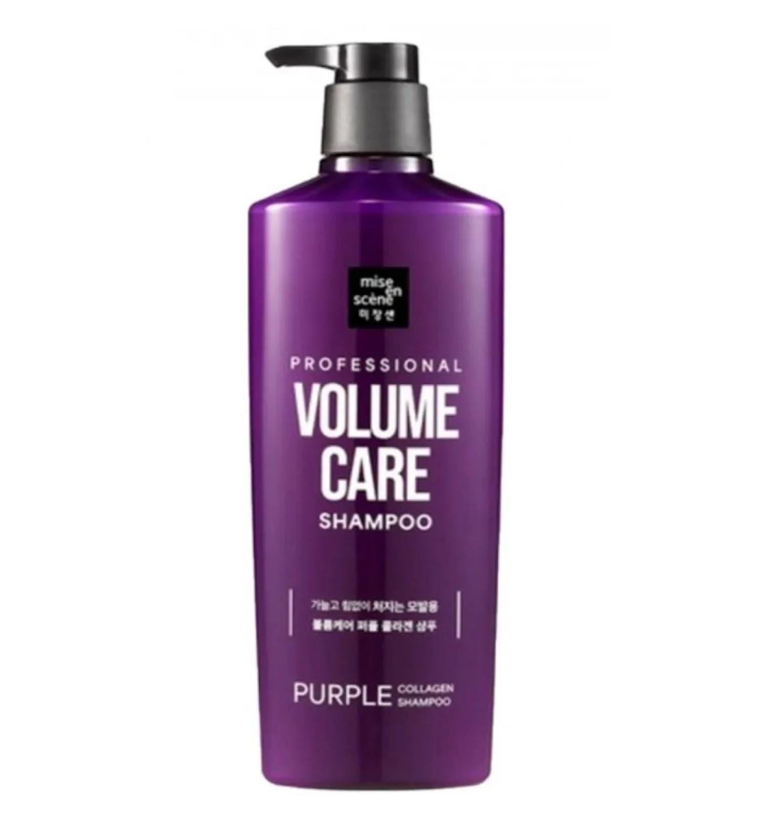 mise en scene Volume Care Purple Collagen Hair Hair Shampoo 680ml