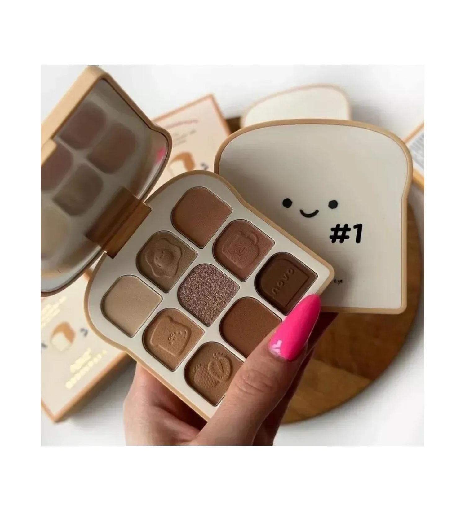 novo Nude palette of shadow shadows 01