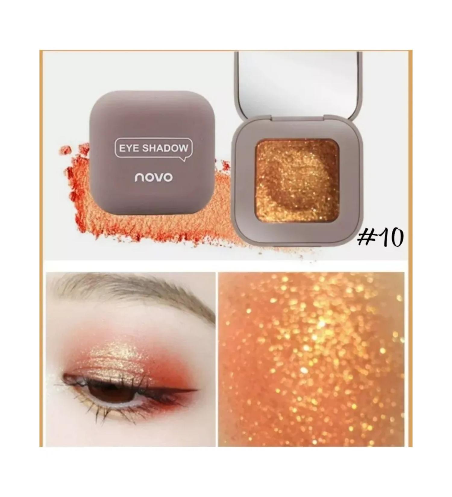 novo Creamy shadows for the eyelids shiny 1pc 10