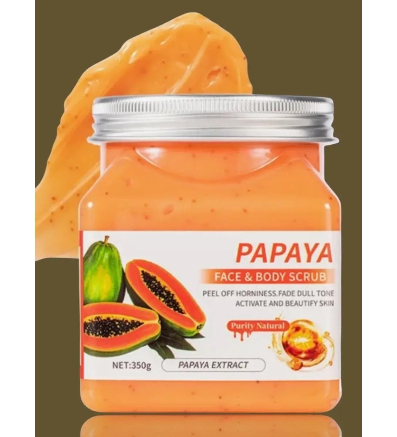 SALE Body scrub with papaya