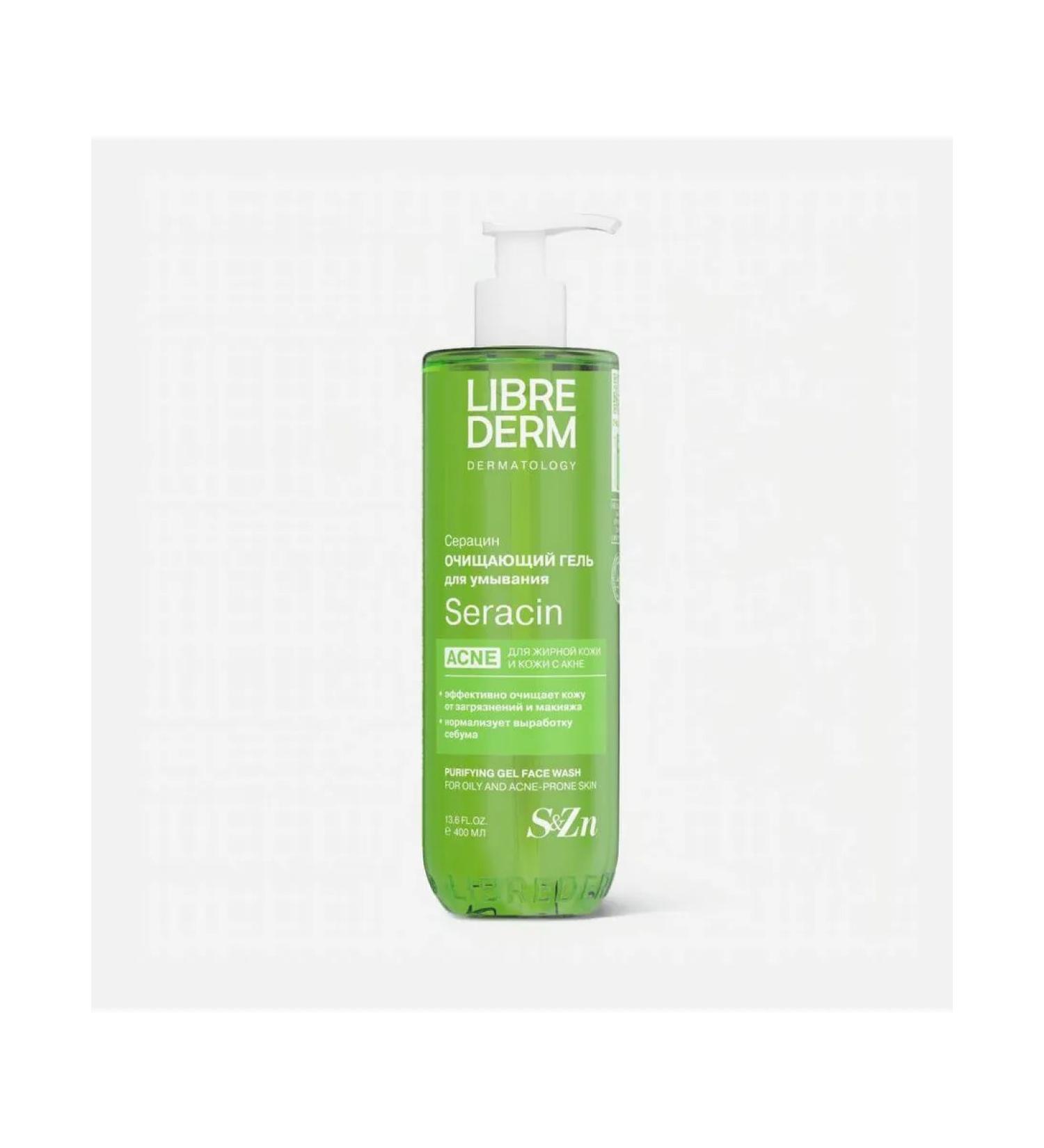 Librederm gel Seracin for oily skin and to