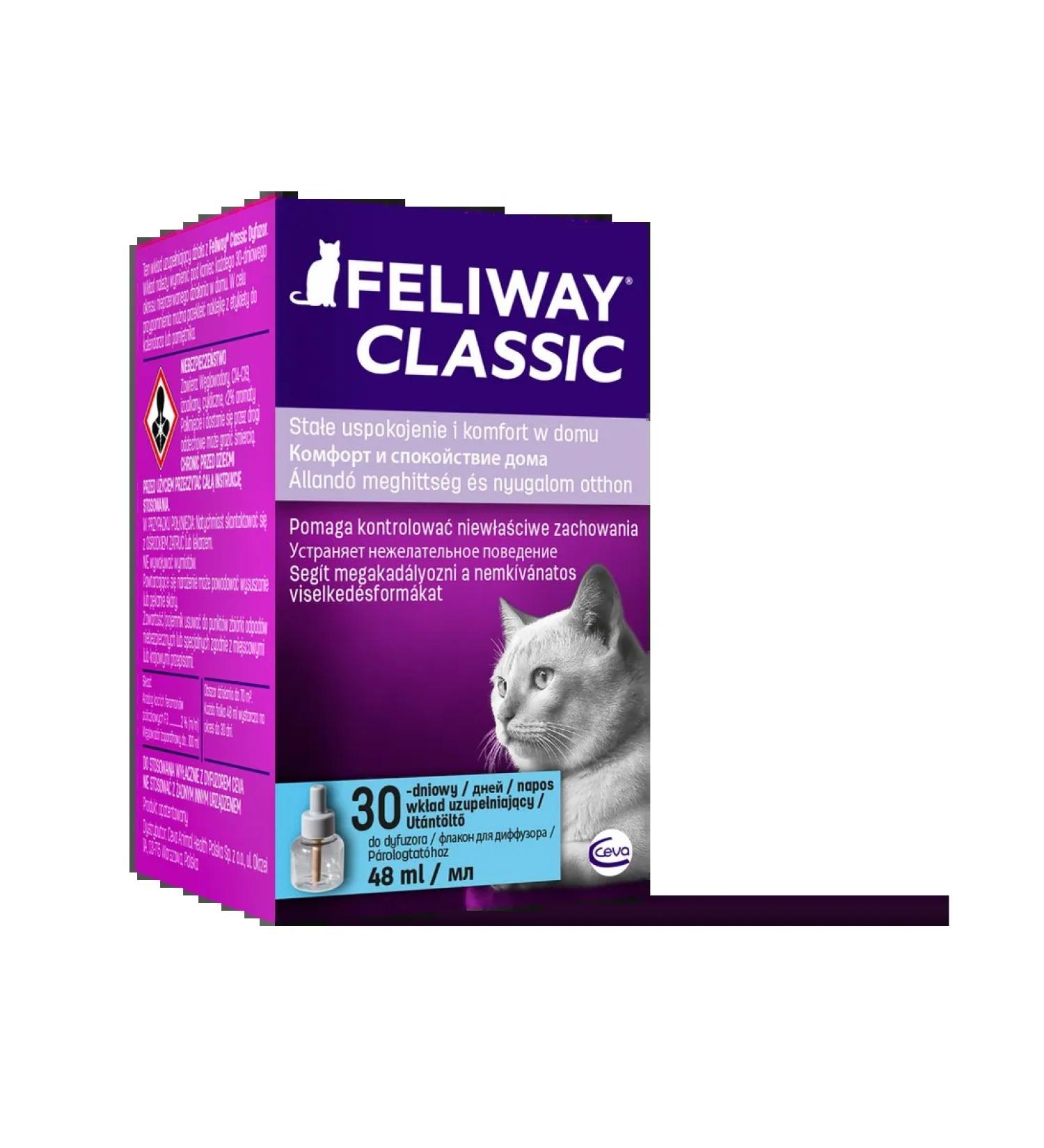 Ceva Felieg felweiers Classic Classic Smooth Blok 48 ml