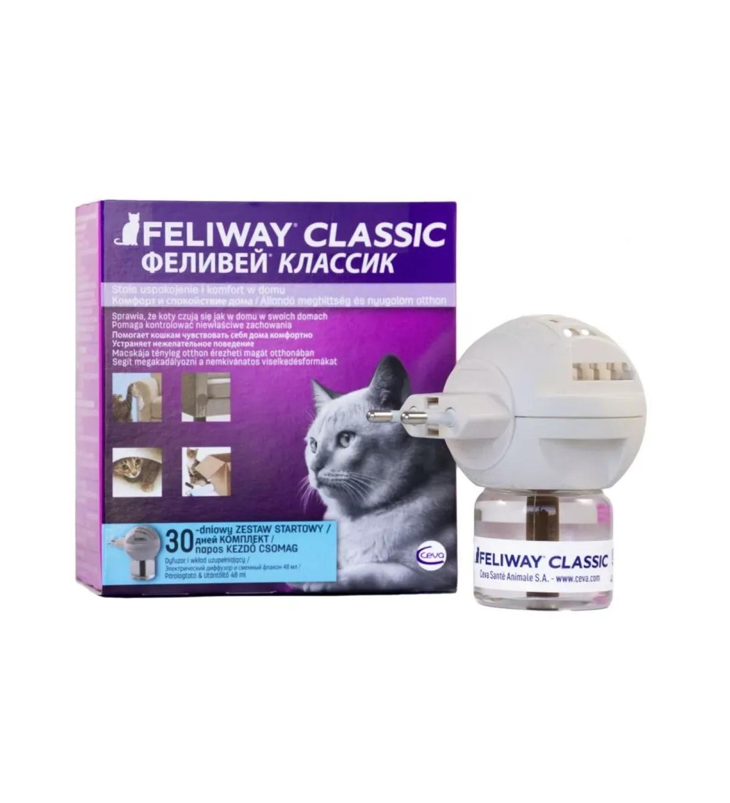 Ceva Feliway Classic Felivei pheromones diffuser+shift block