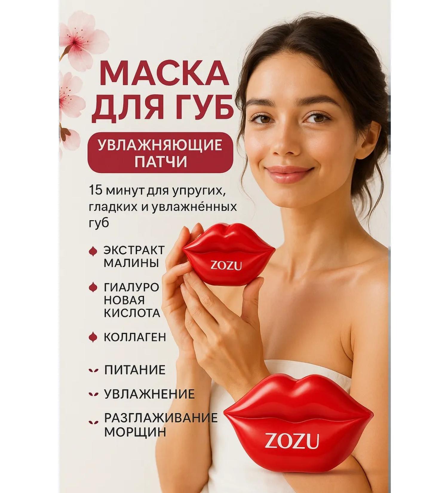 Lip patches moisturizing with collagen and hyaluron - Buy Online on GoSupps.com