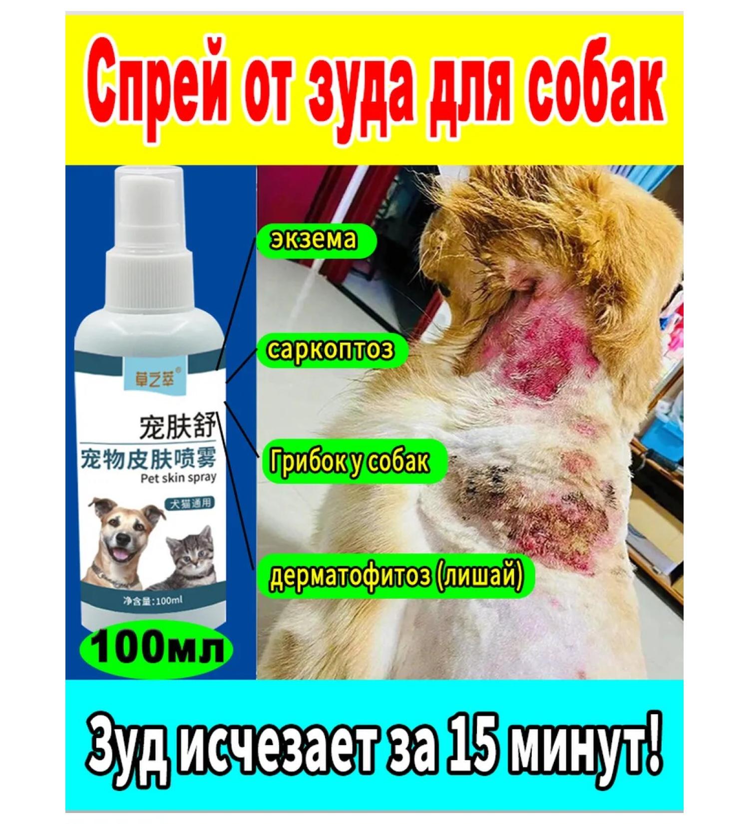 Spray from itching for dogs100ml - Buy Online on GoSupps.com