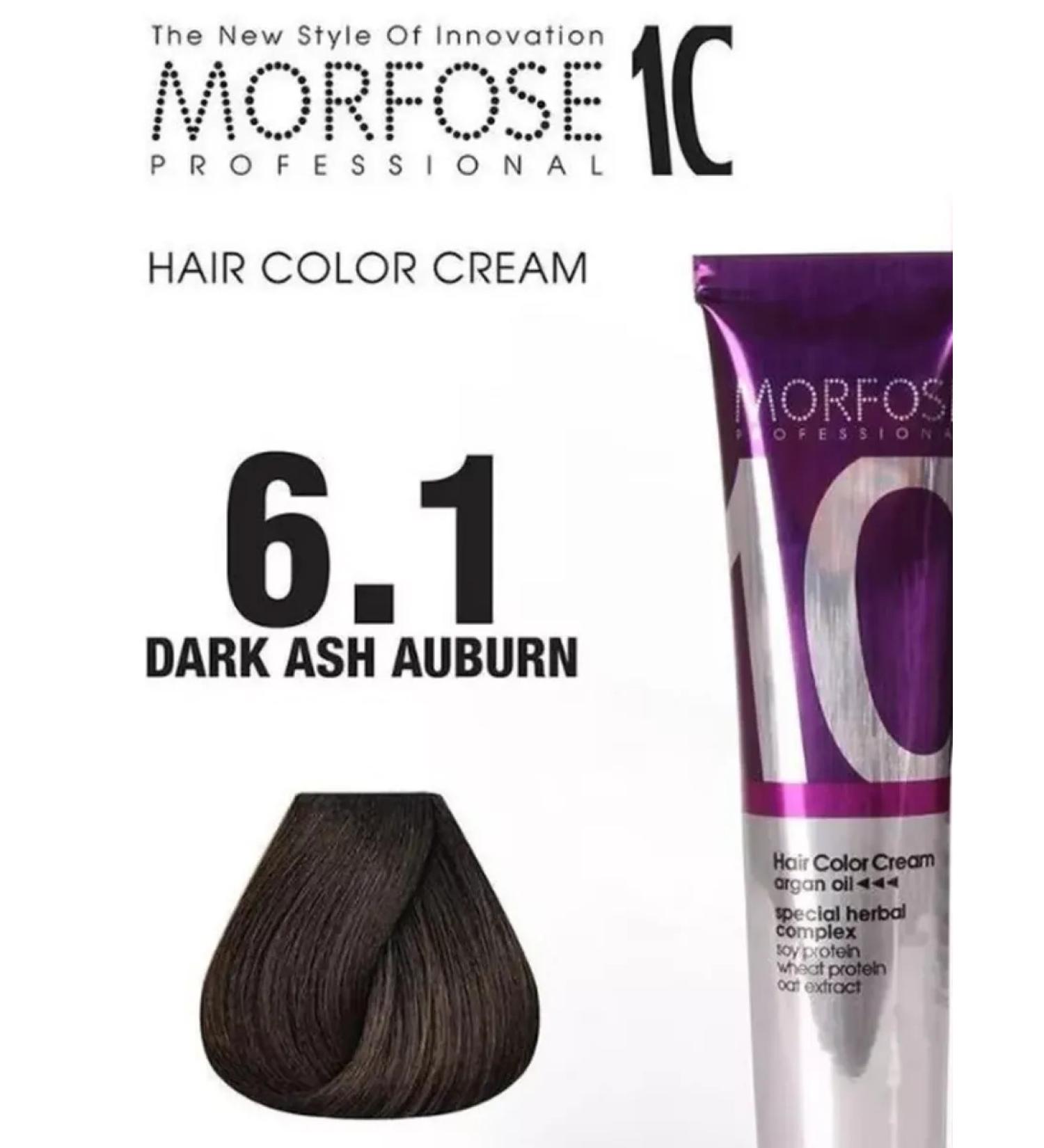 MORPHOSES Cream paint 6.1 dark ash blond 100 ml - Buy Online on GoSupps.com