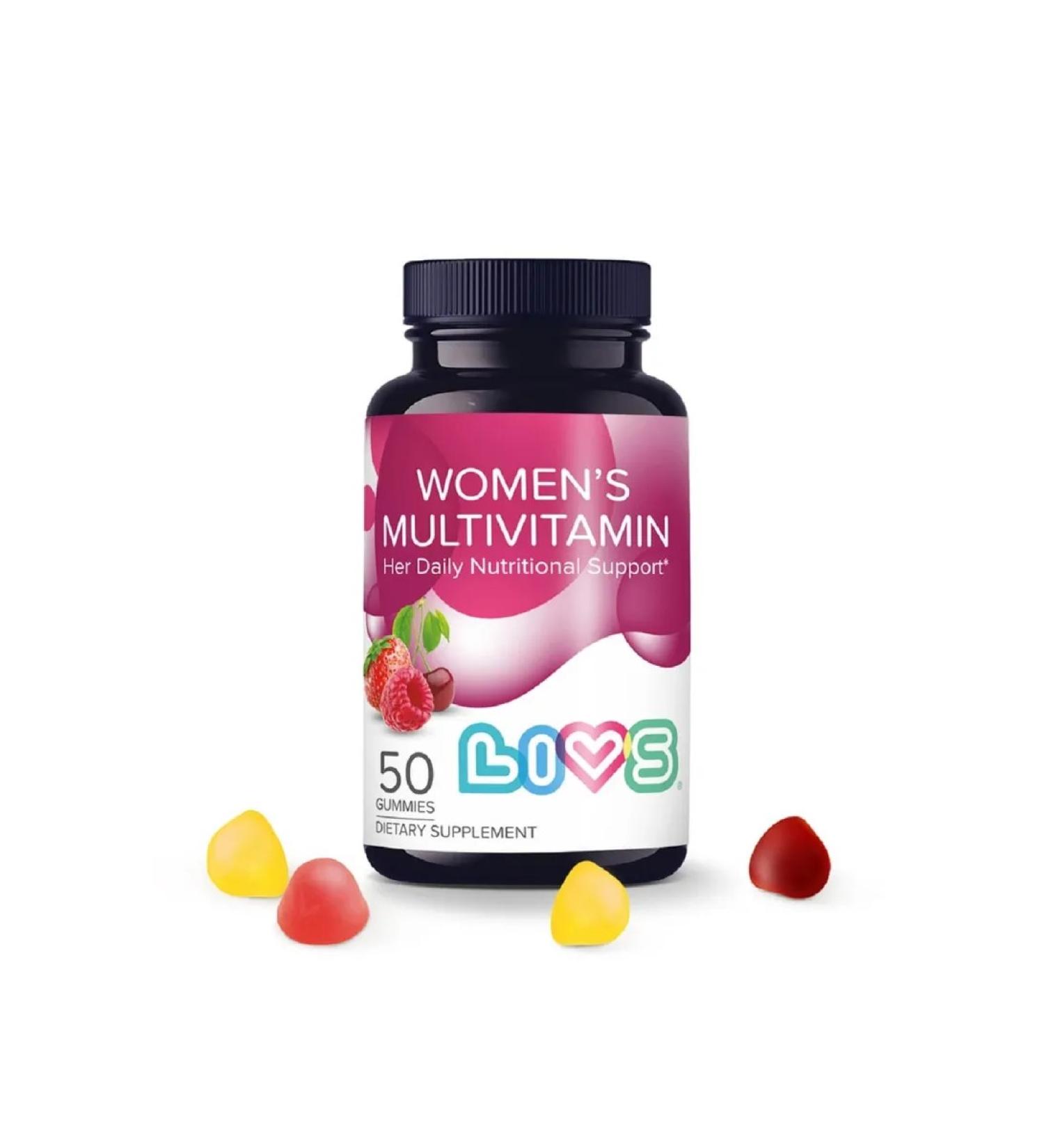 LIVS Multivitamins for women with fruit taste 50 pcs