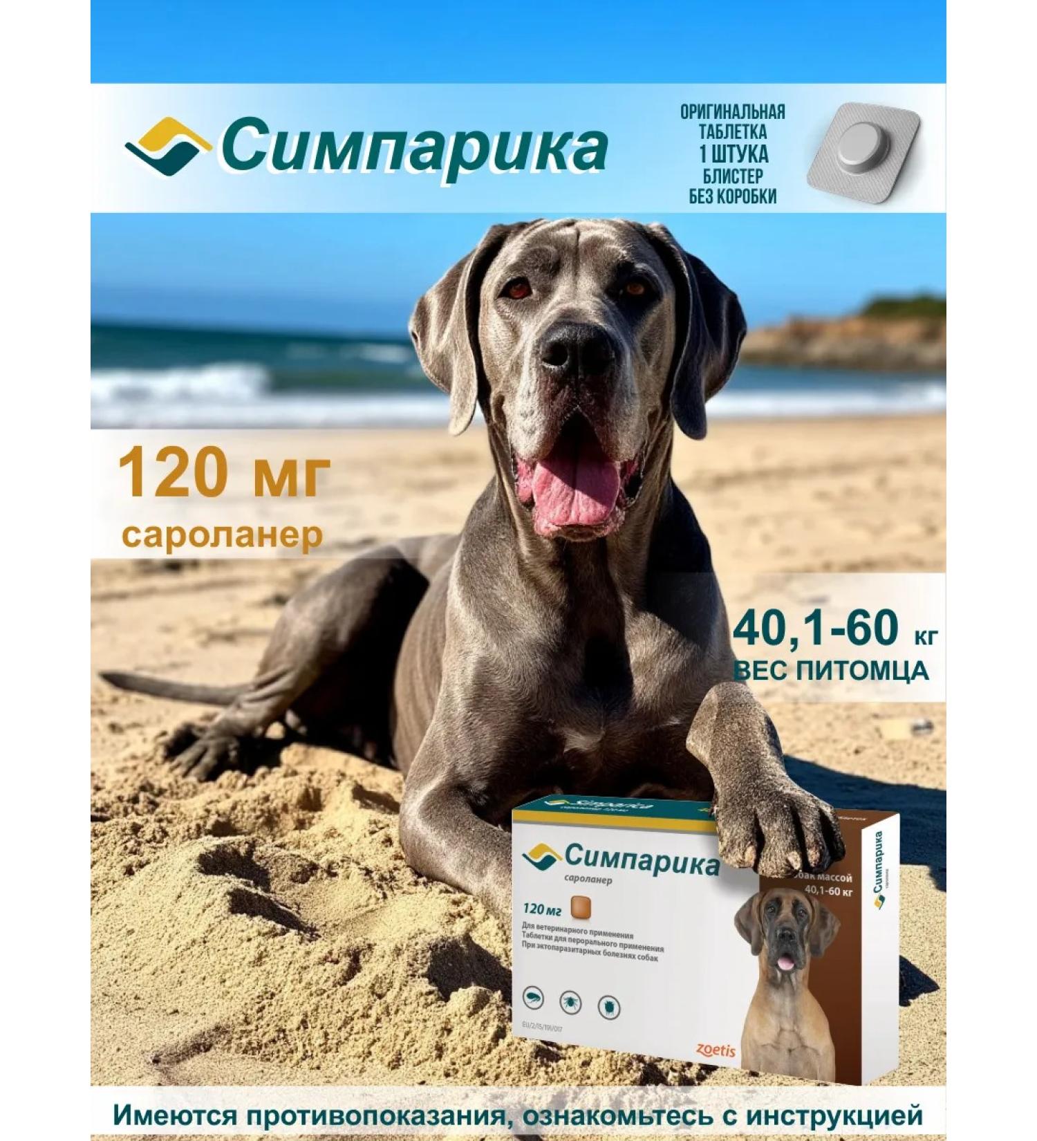 Zoetis Simeparika from fleas and ticks ( - Buy Online on GoSupps.com