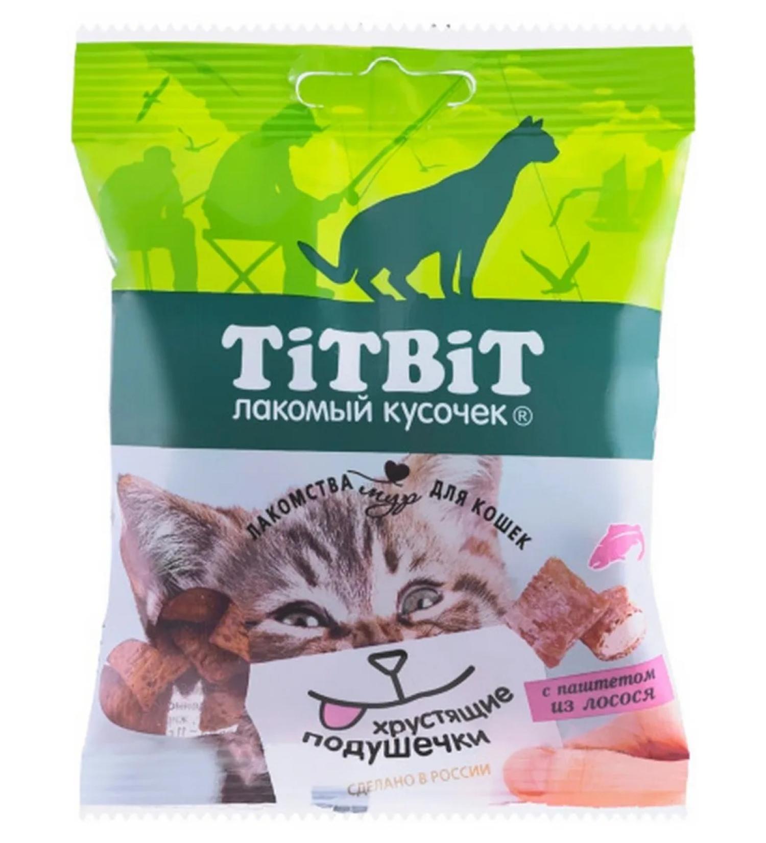 Titbit Crispy paste paste paste of salmon 30g - Buy Online on GoSupps.com