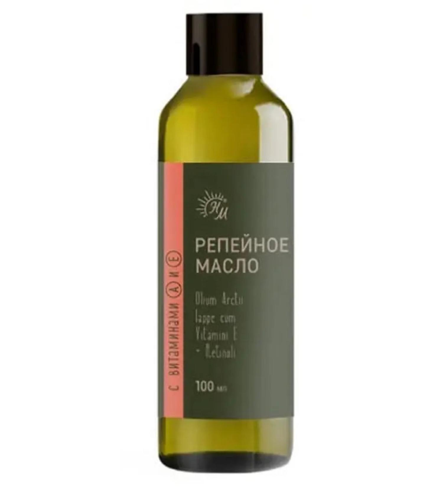 Green Doctor Burdock oil with vitamins A and e 100 ml