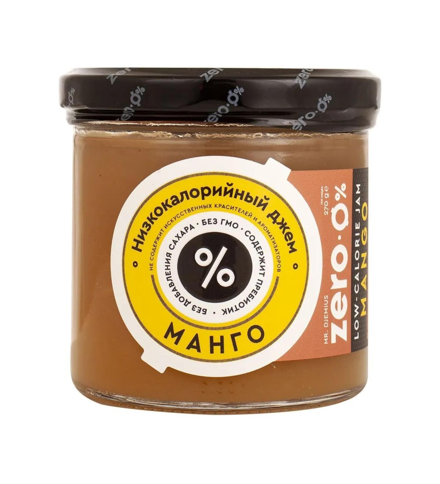 Jam mr djemius zero Mango low -calorie without sugar 270g