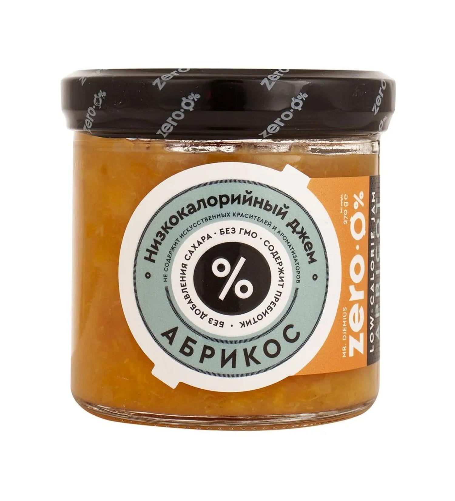 Jam mr djemius zero low -calorie apricot without sugar
