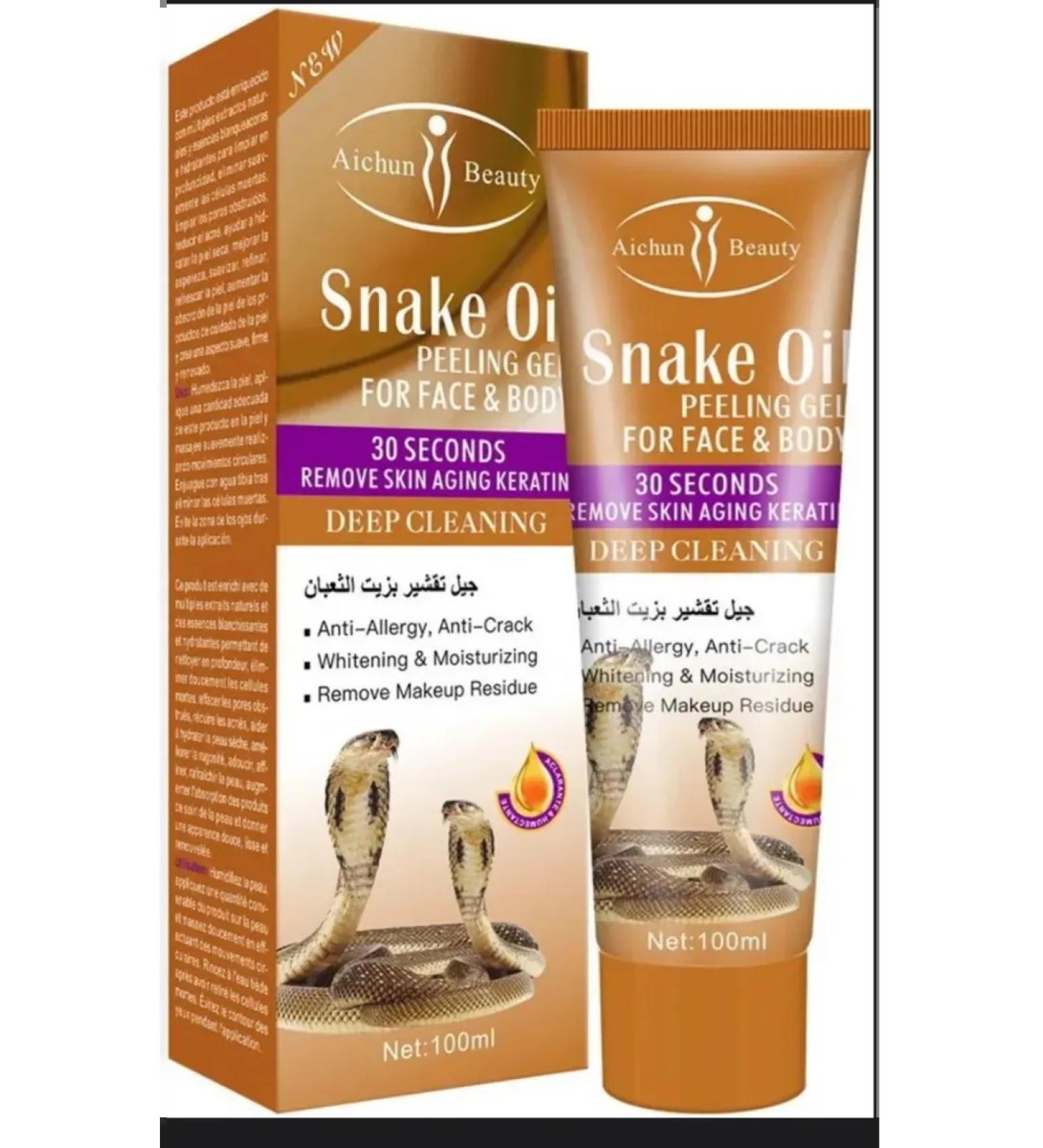 Piling - face and body gel snake fat 100ml