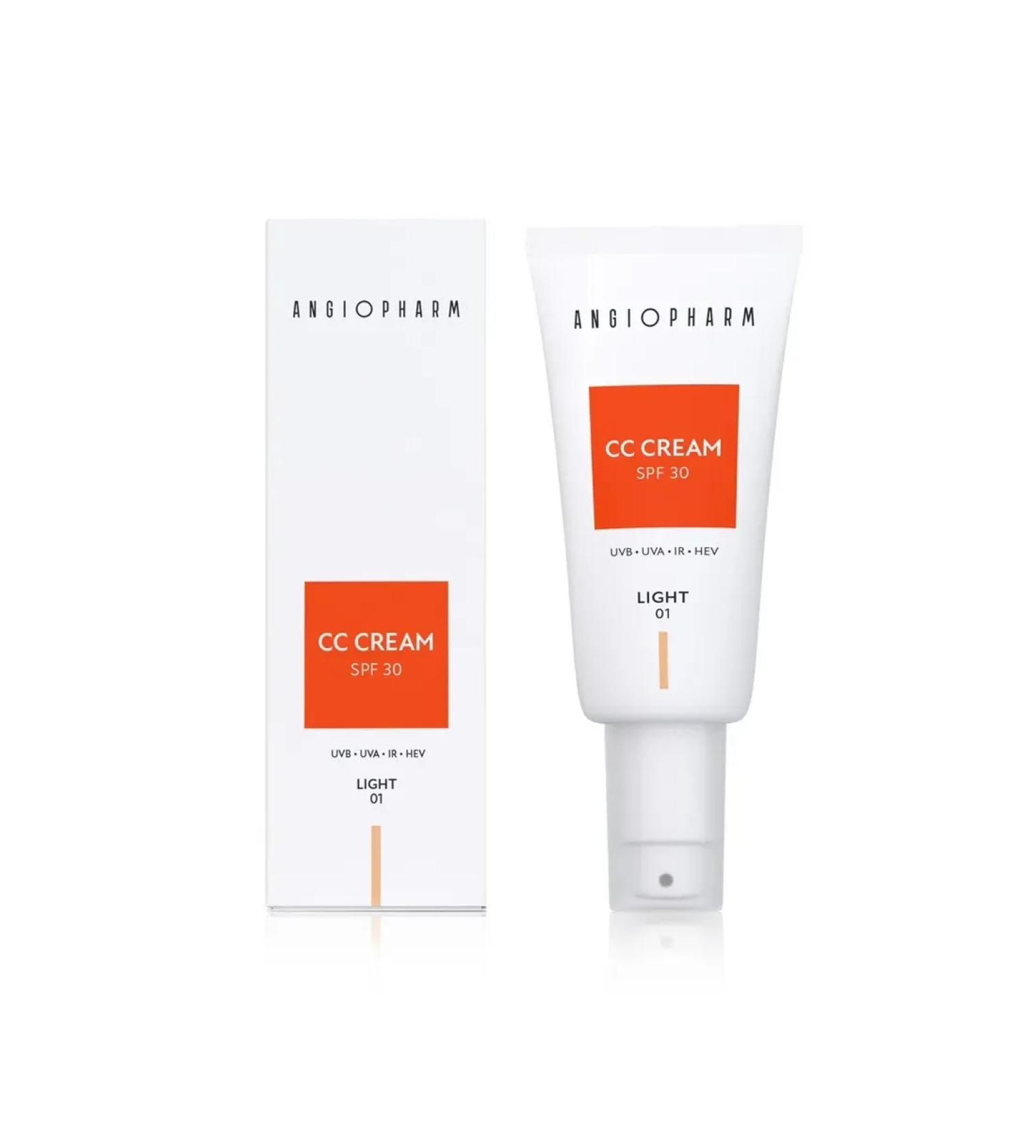 CC-cream SPF 30 01 Light 30 ml Angiopharm