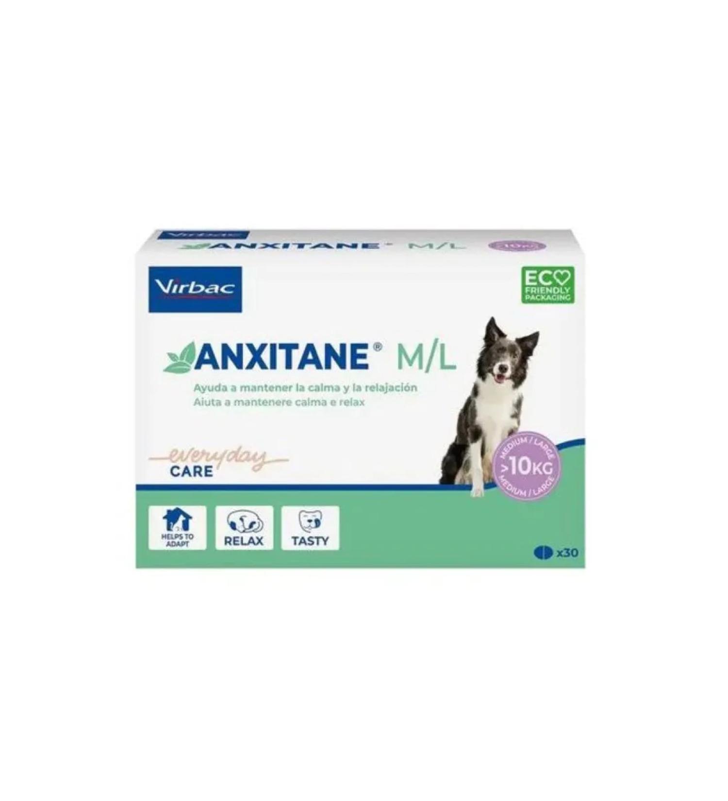 Virbac Anxitane m l A sedatives for dogs from 10 kg - Buy Online on GoSupps.com