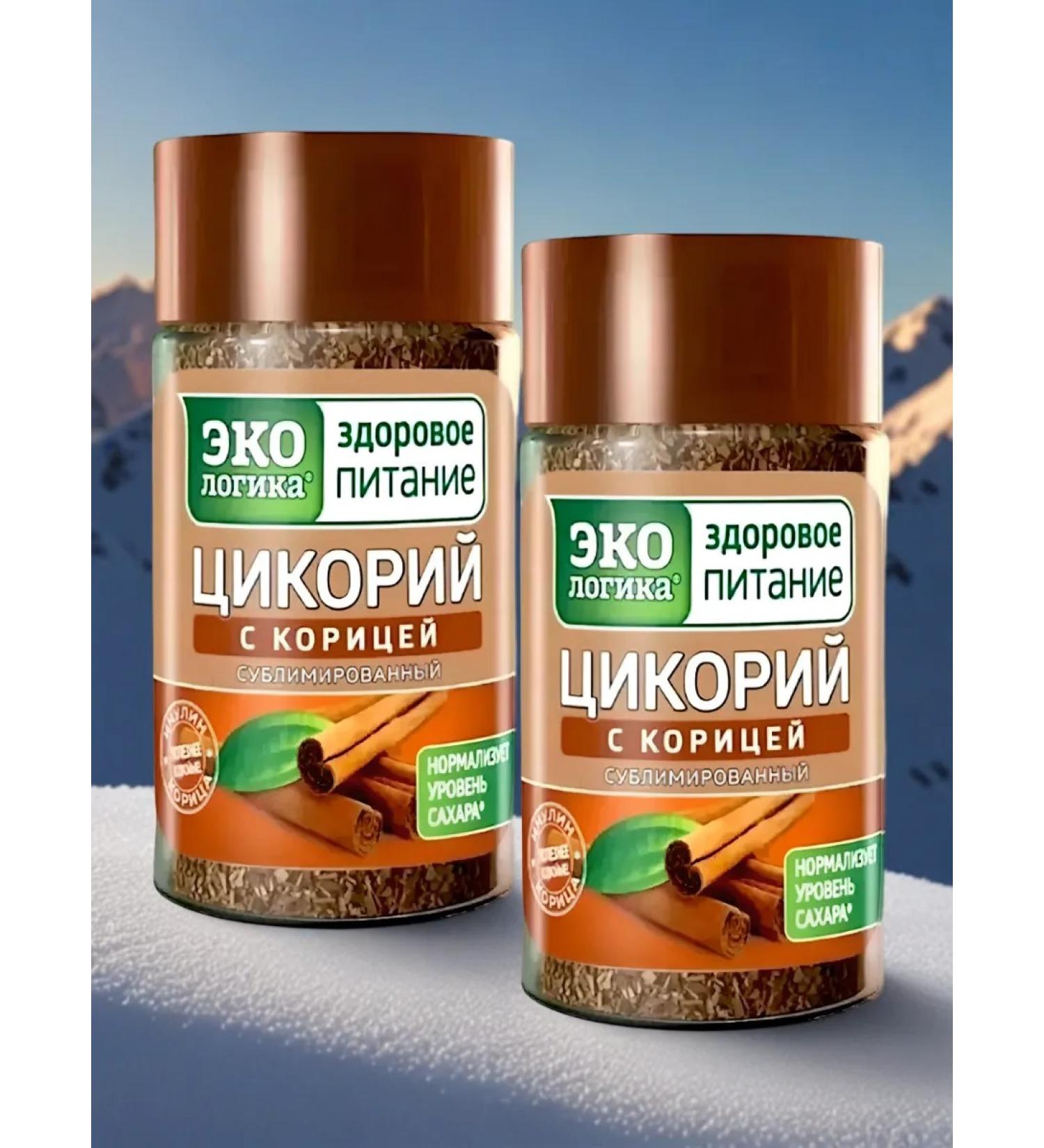 EcoLogic Tsikoria soluble with cinnamon 85 g x 2 pcs