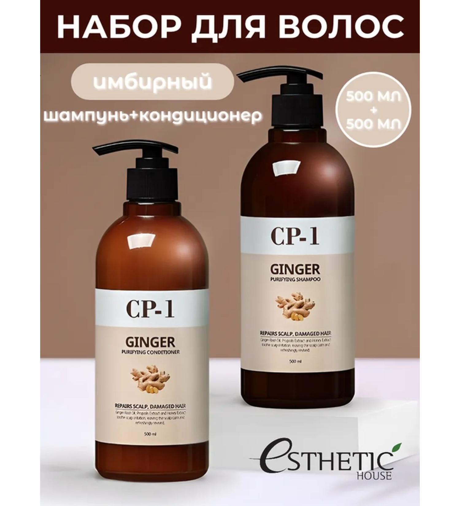 Aesthetic House Shampoo and air conditioning ginger