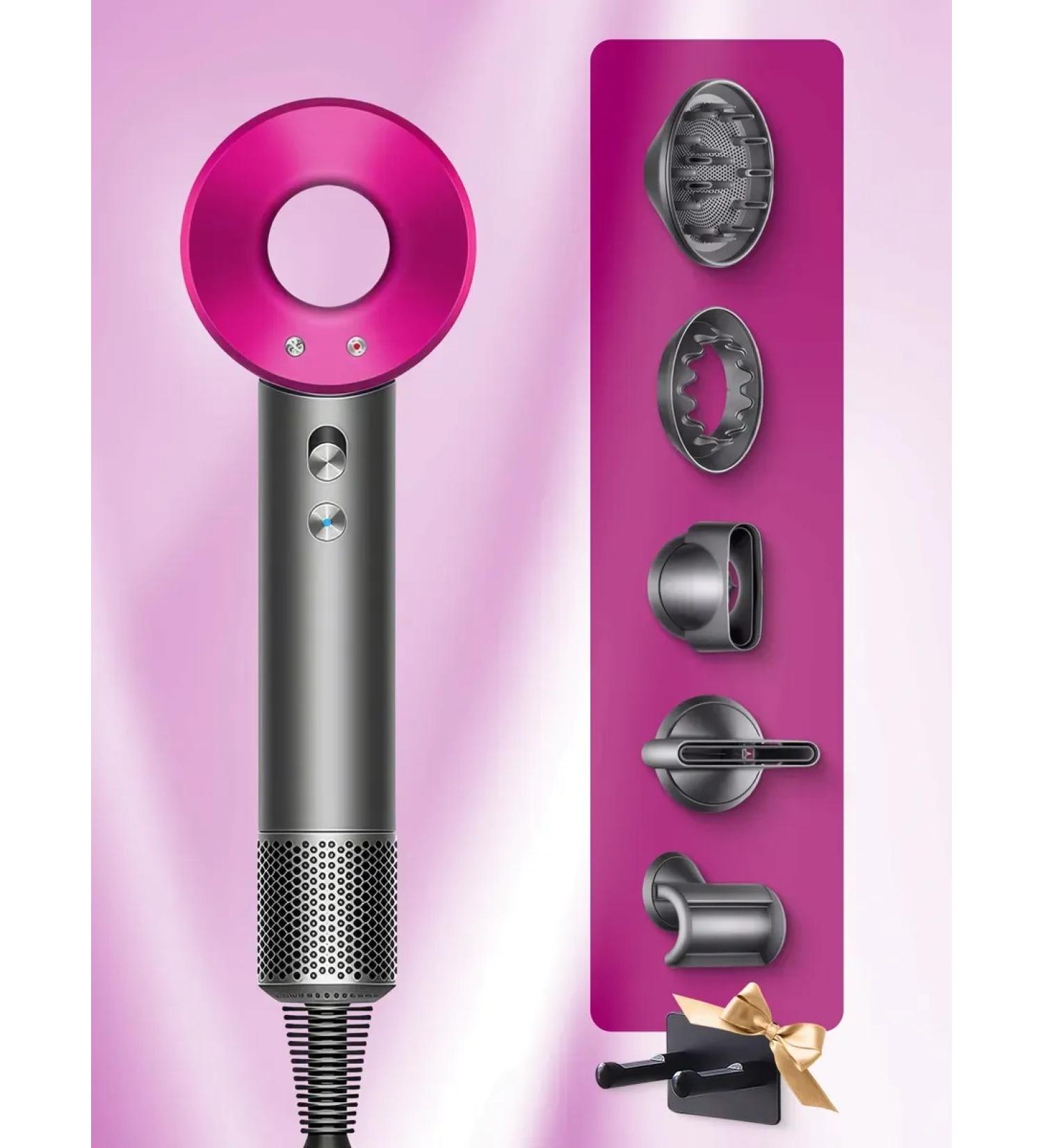 Hair Dryer Hair hairy with nozzles Basic HD Royal Fuchsia - Buy Online on GoSupps.com