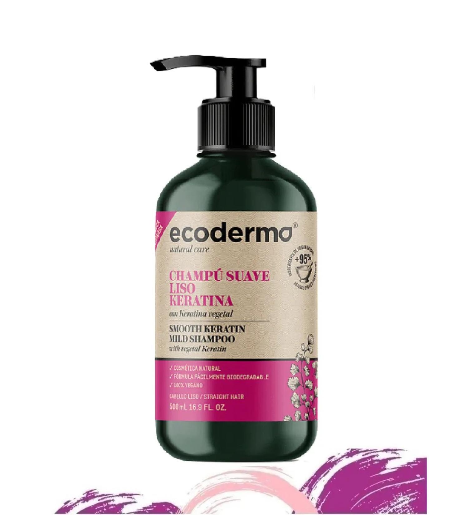 ECODERMA Keratin hair shampoo to give smoothness - Buy Online on GoSupps.com