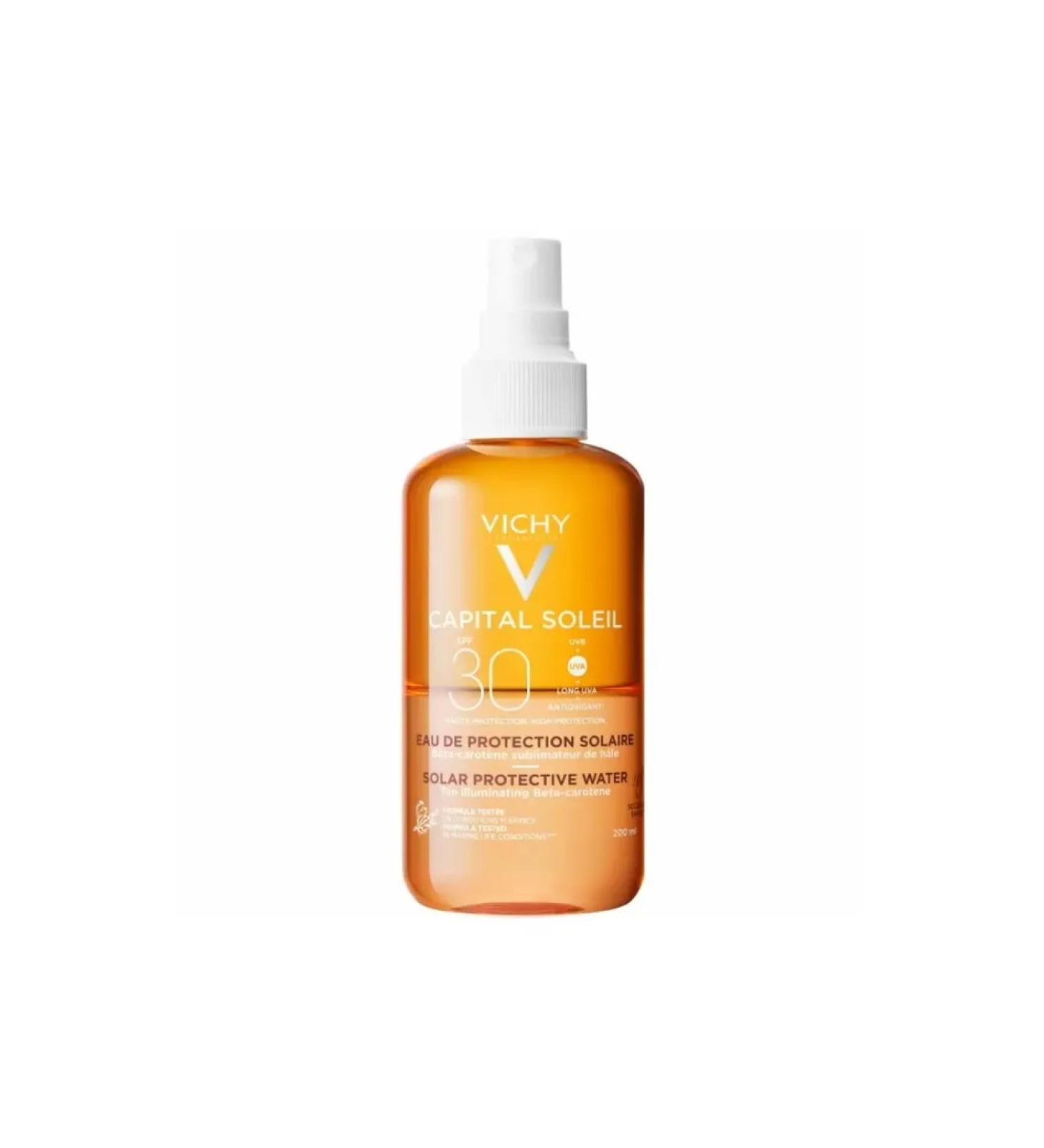VICHY Sunscreen spray-Activator of tanning SPF 30 200 ml - Buy Online on GoSupps.com