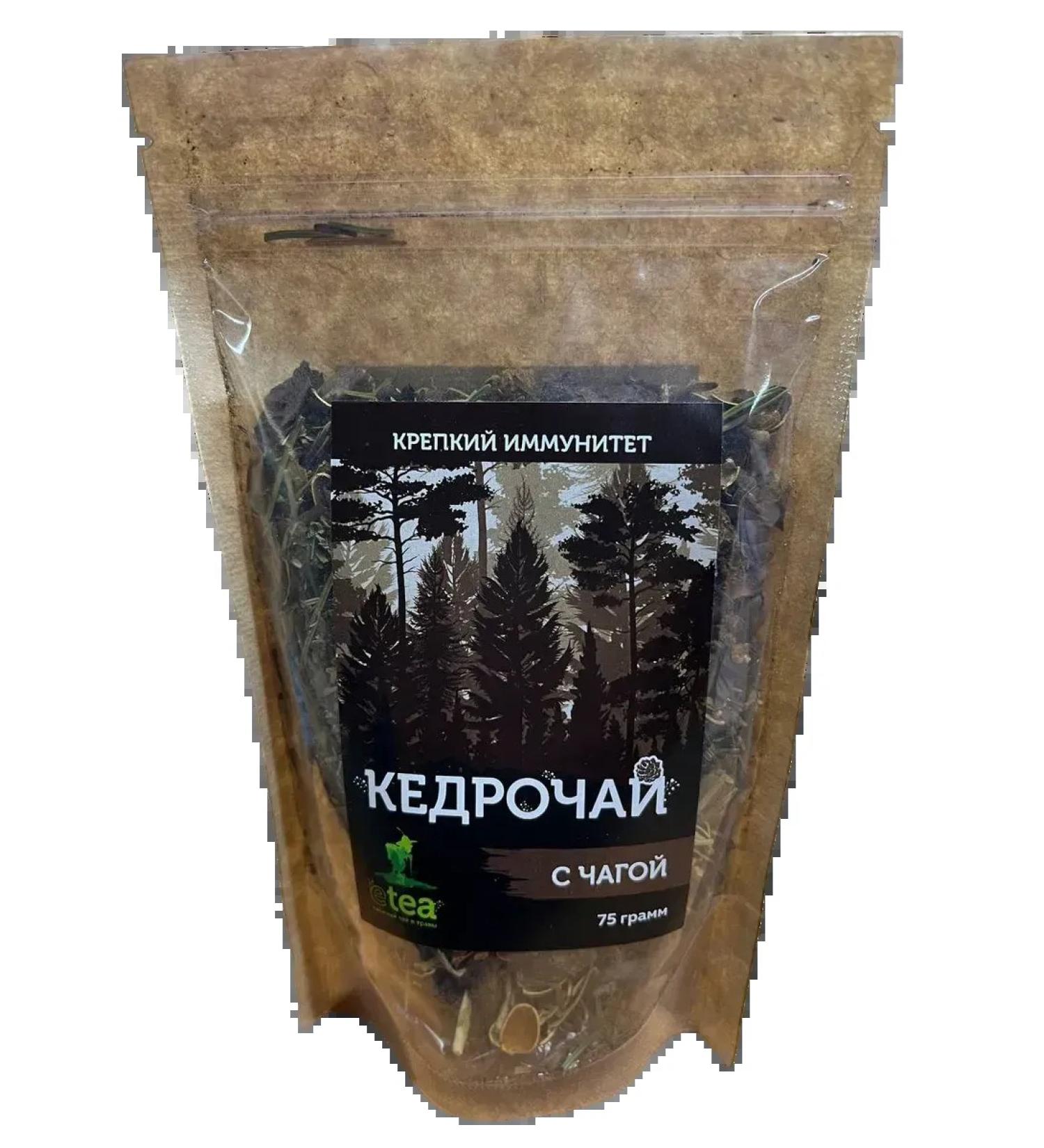 CHAGA ECO Kedrocha chaga cedar tea 75g