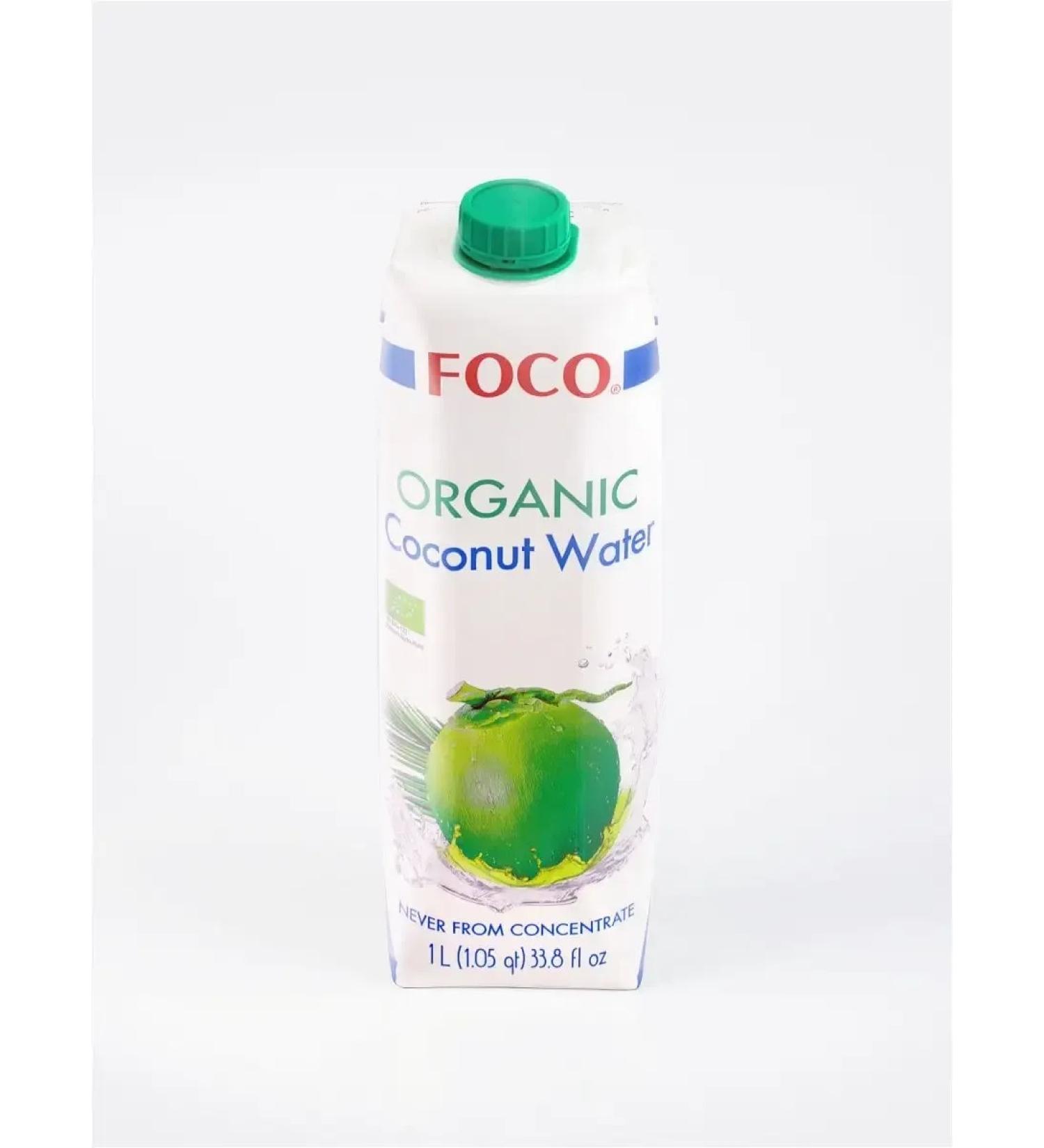 Organic coconut water 1 liter