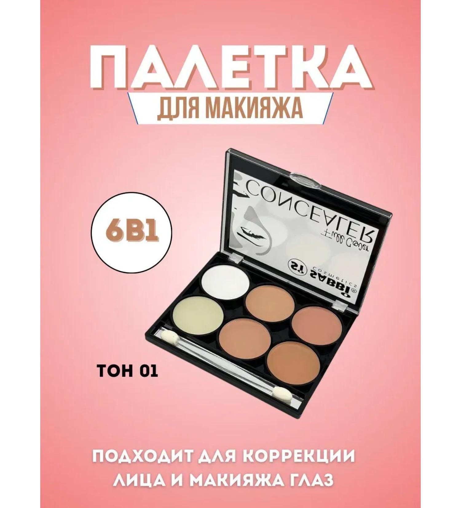 DASTAN3 Makeup palette 6B1 tone01 - Buy Online on GoSupps.com