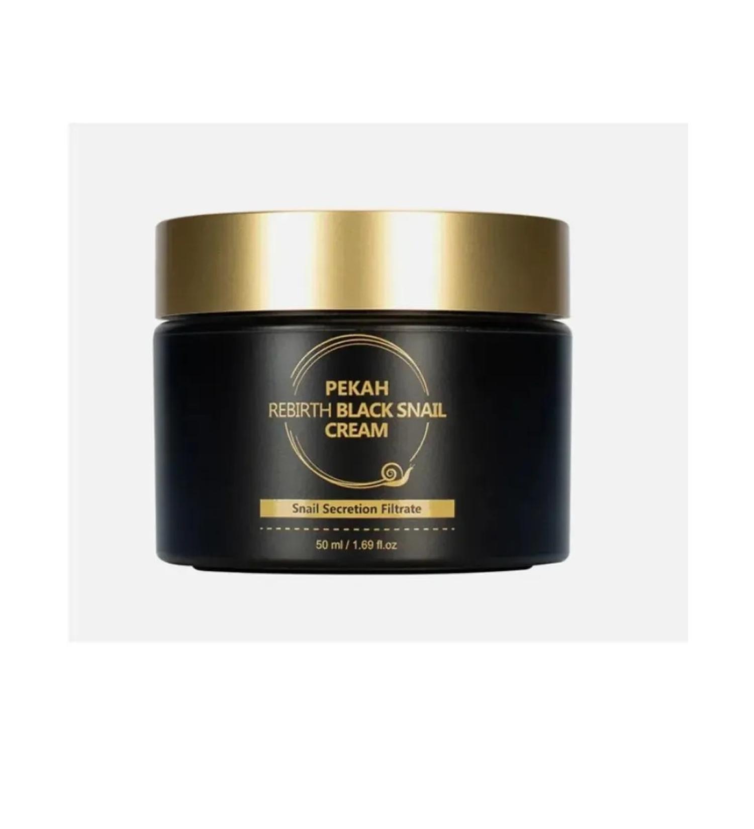 Cream with mucin black snail Pekah Rebirth Black Snail